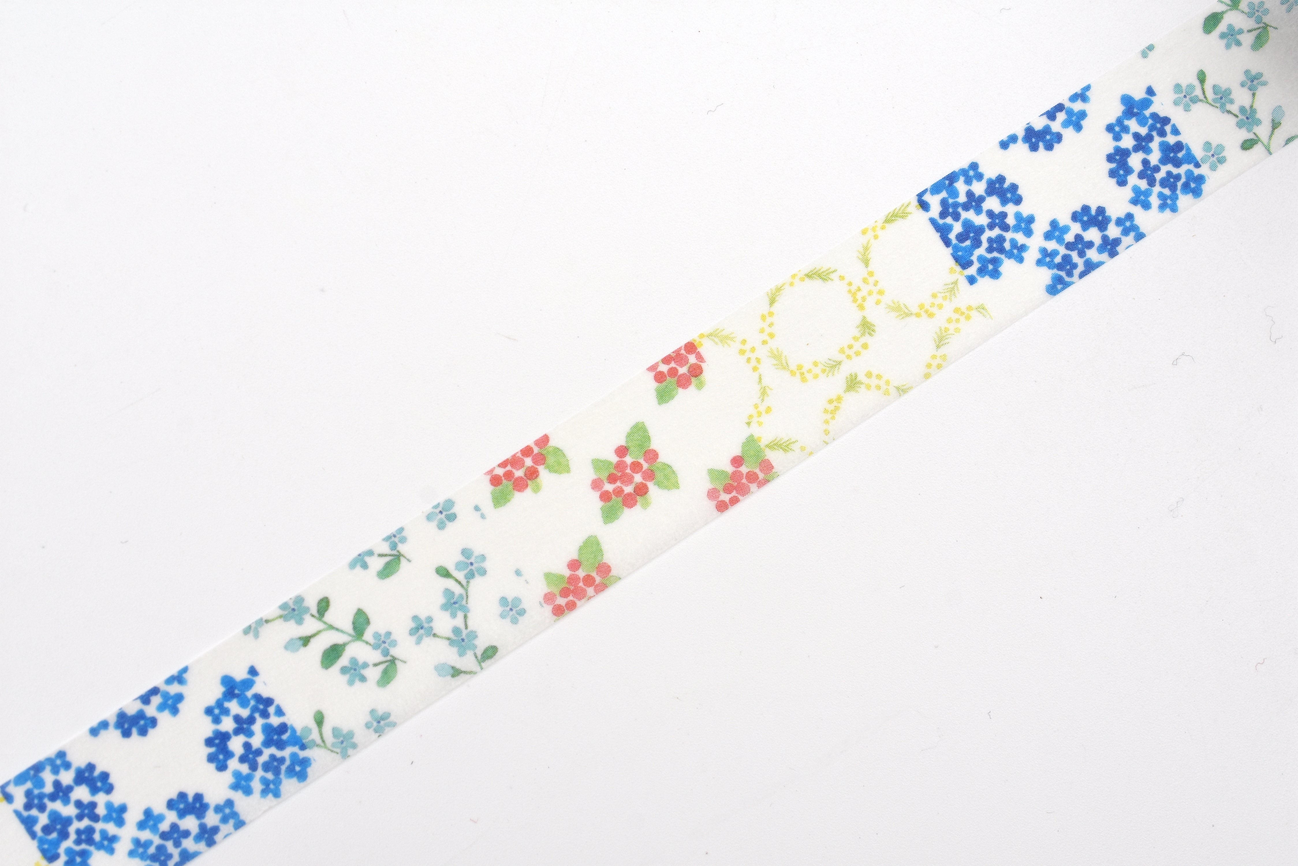 Seitousha Washi Tape - Flower Patchwork