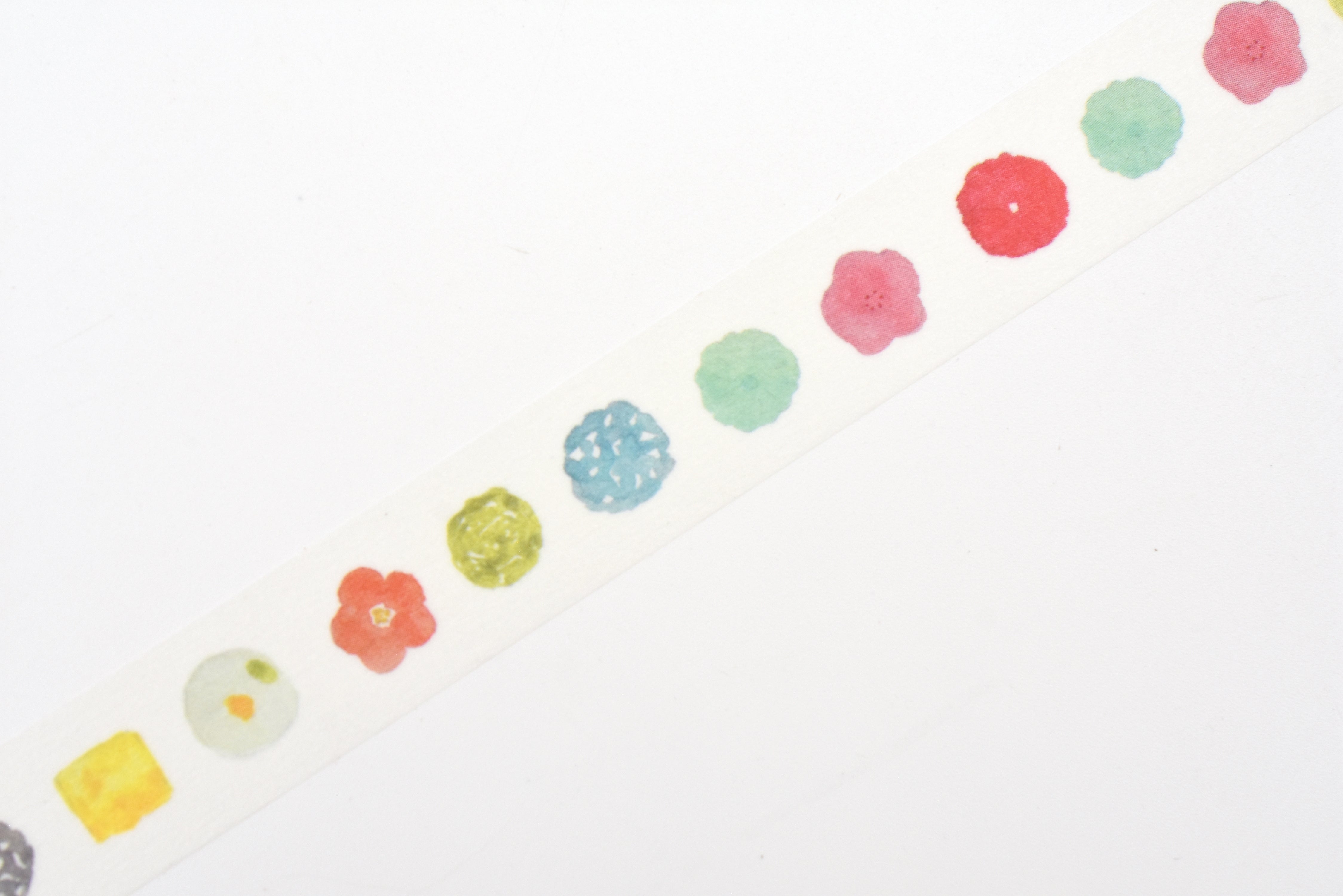 Seitousha Washi Tape - Confectionery Pattern