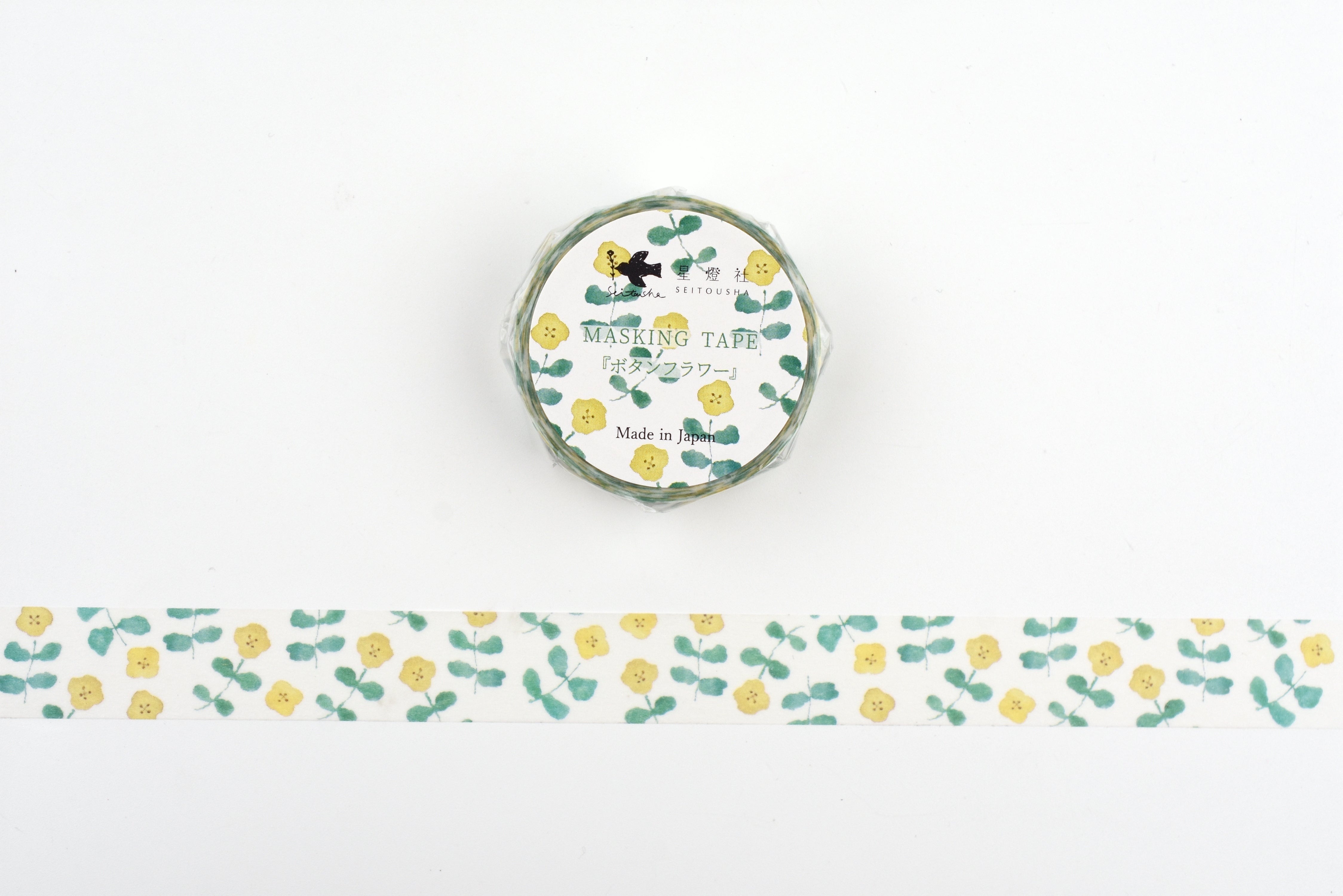 Seitousha Washi Tape - Button Flower