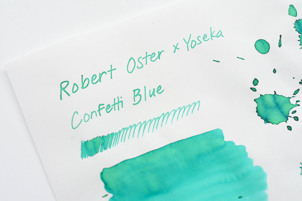 Robert Oster Signature Ink X Yoseka - Confetti Blue - 50ml – Yoseka 