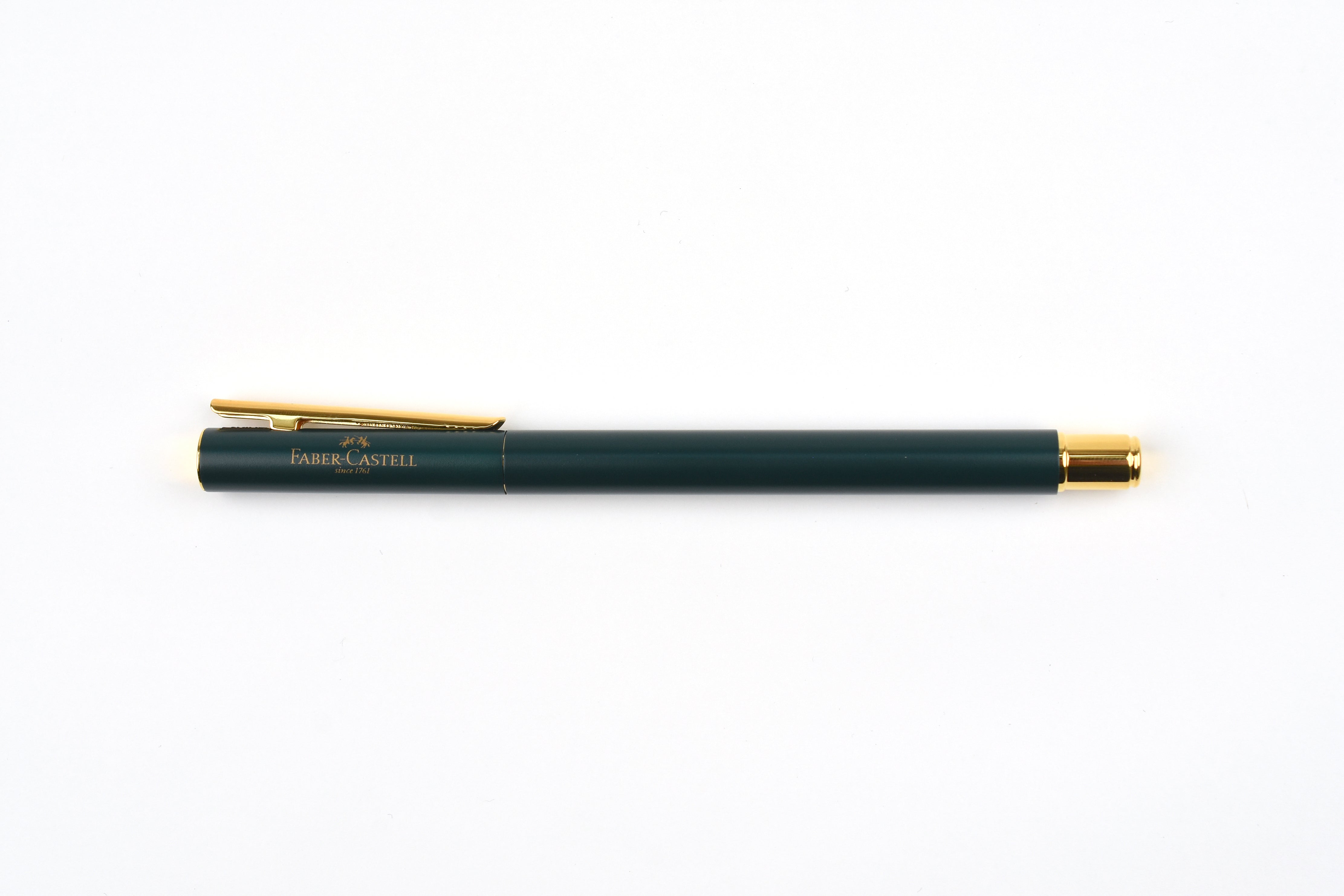 Faber-Castell - Design Neo Slim Gold Fountain Pen - Rainforest - Limited Edition