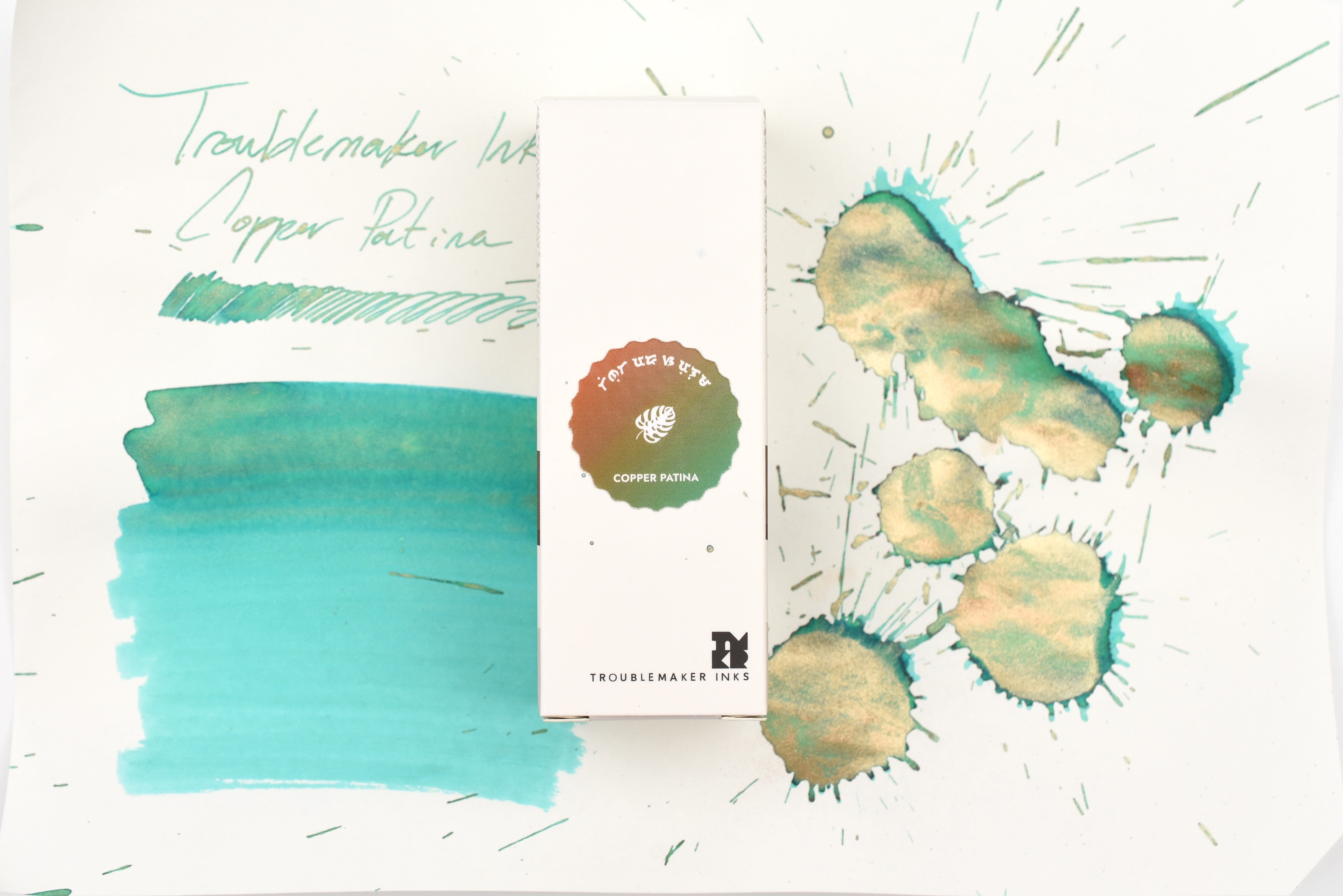 Troublemaker Inks - Shimmer - Copper Patina - 60 mL