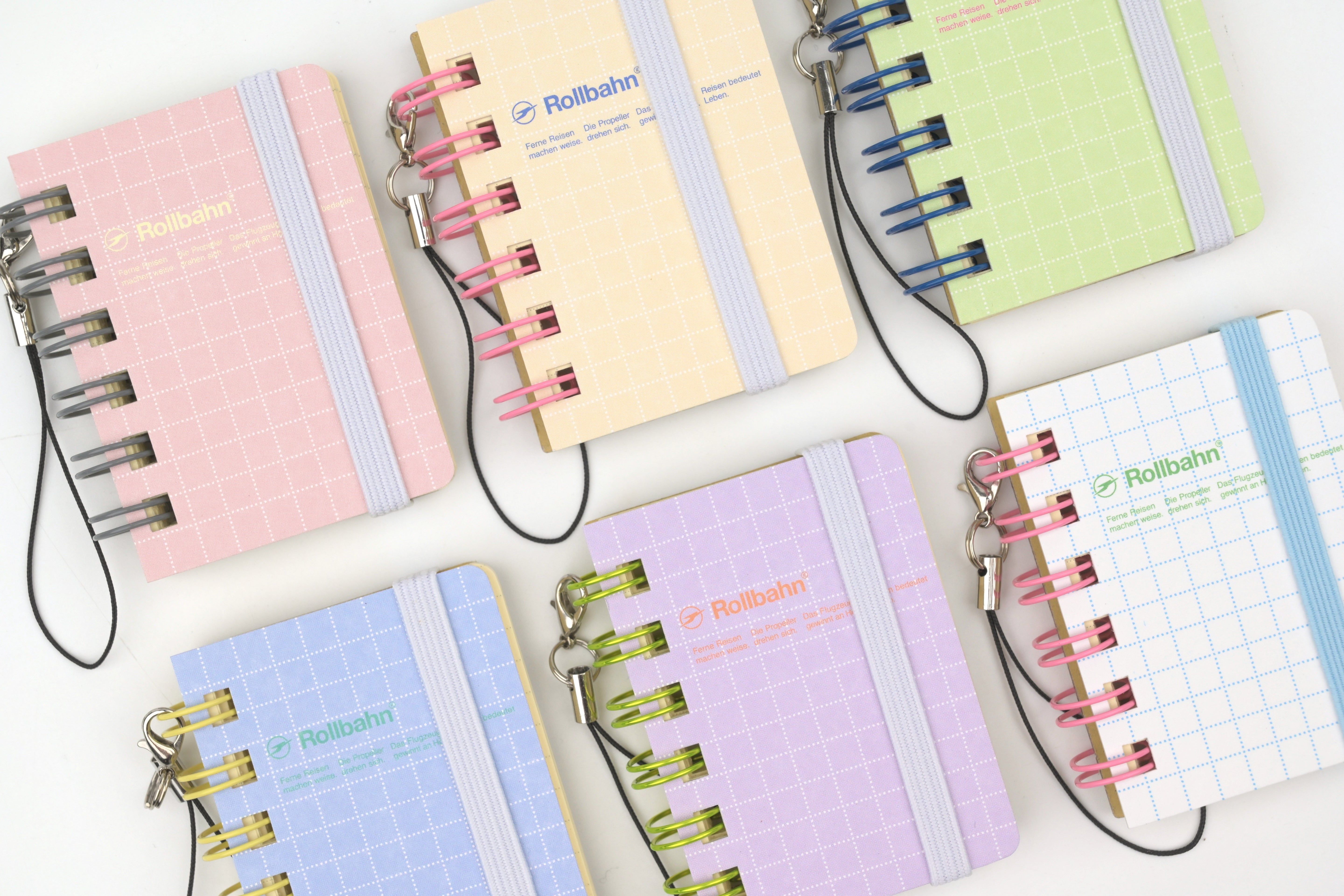 Delfonics Rollbahn Spiral Notebook - Pocket Memo - Micro - Scuola