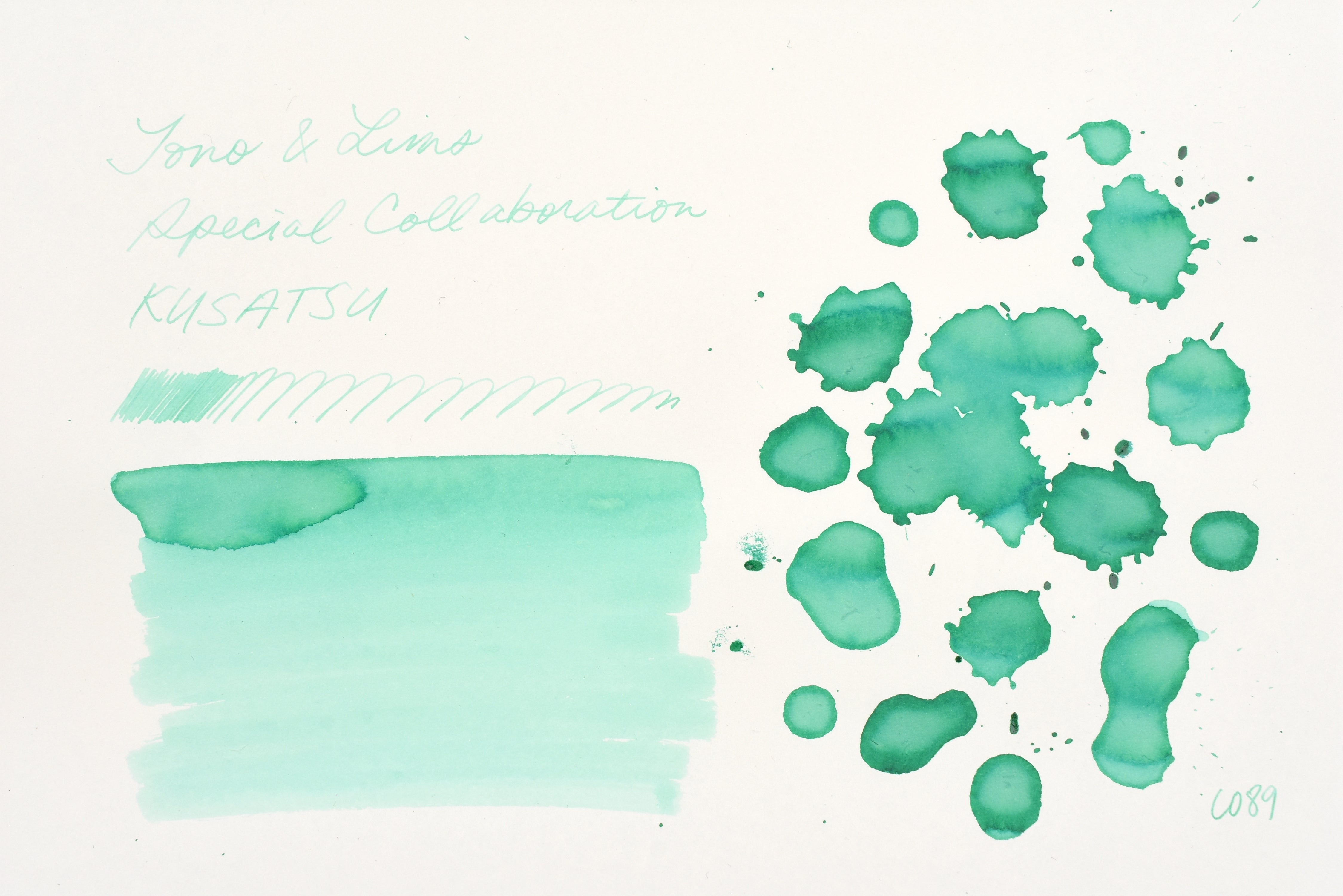 Tono & Lims Ink Bottle - Special Collaboration - 草津 (KUSATSU) - 30ml