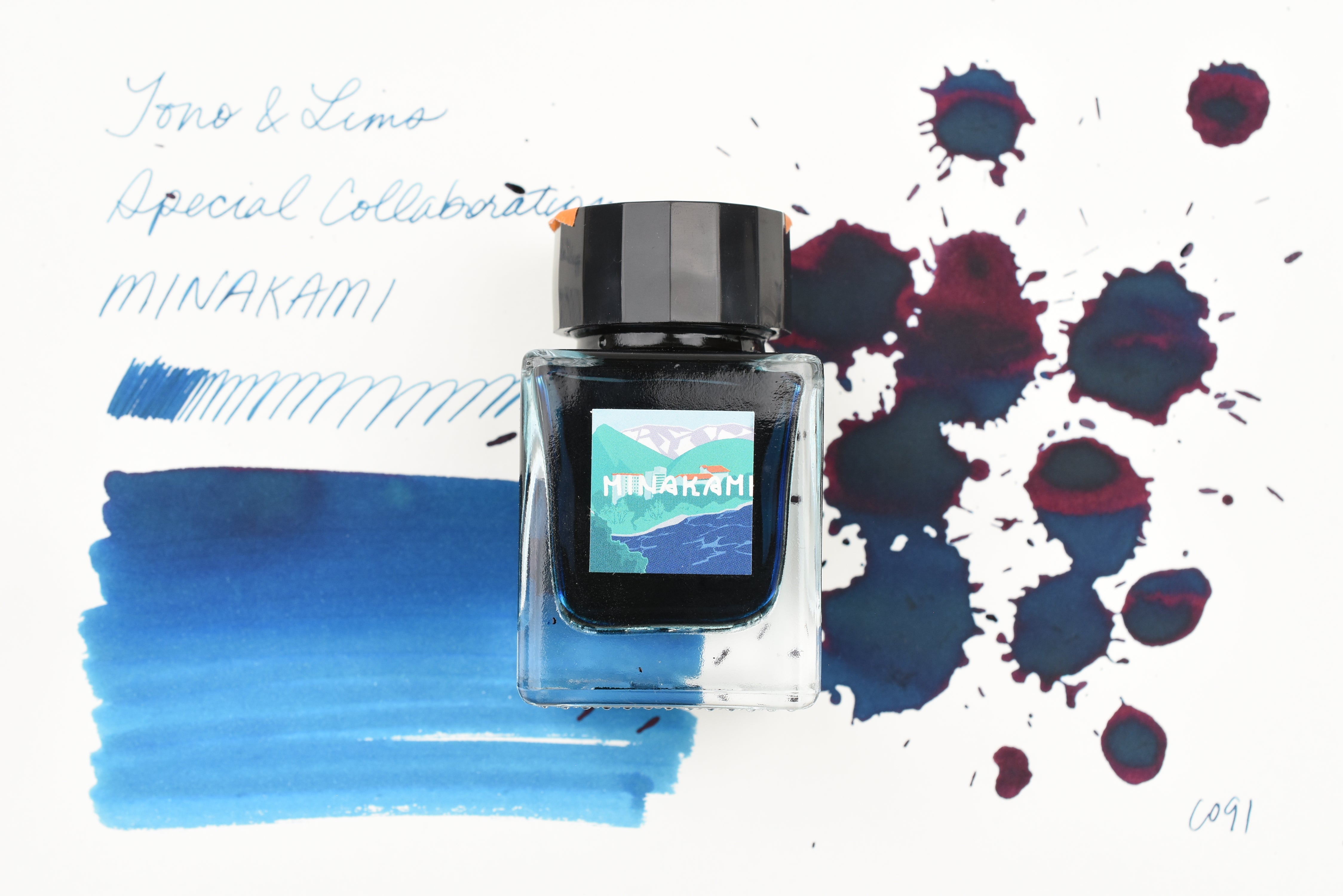 Tono & Lims Ink Bottle - Special Collaboration - 水上 (MINAKAMI) - 30ml