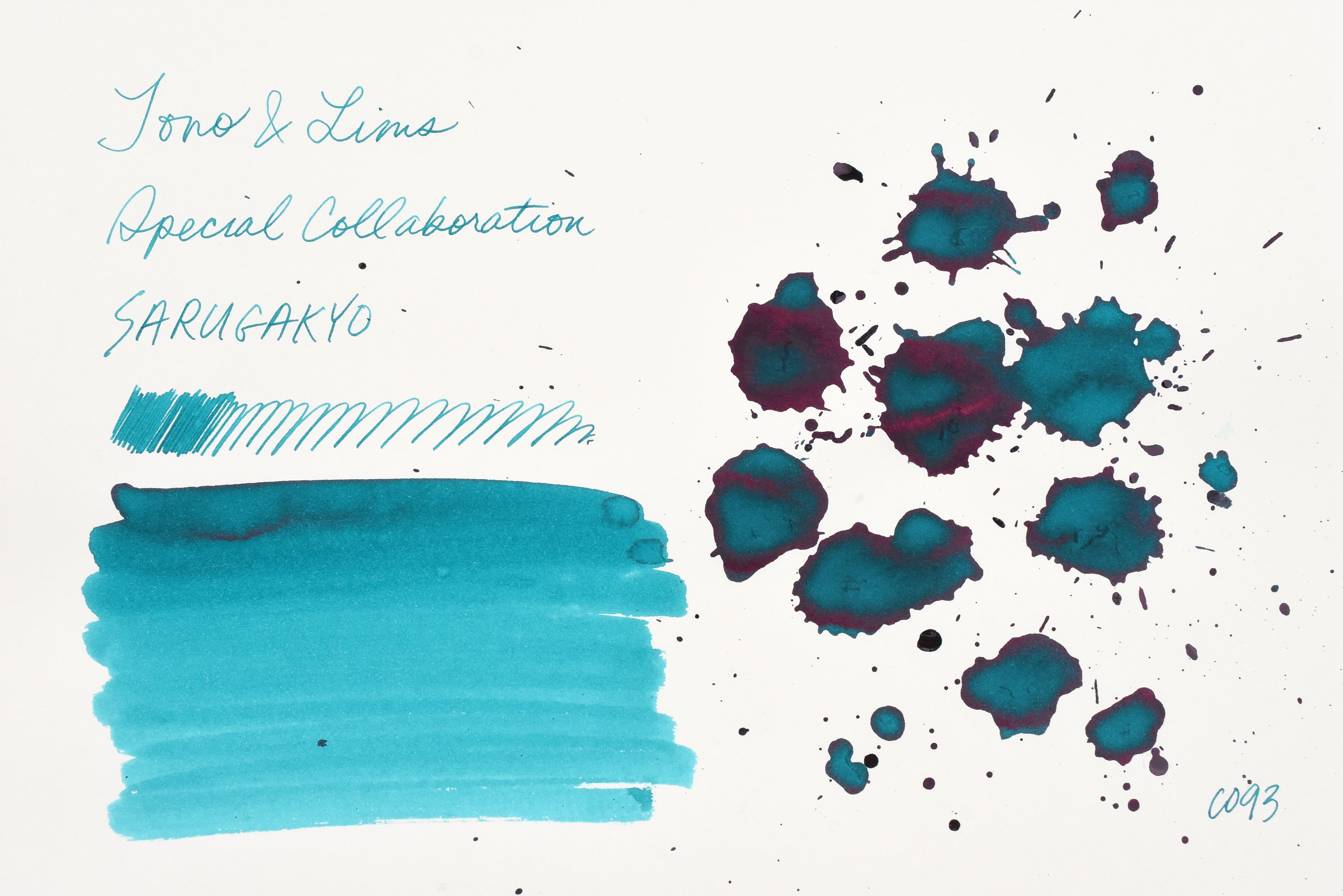 Tono & Lims Ink Bottle - Special Collaboration - 猿ヶ京 (SARUGAKYO) - 30ml