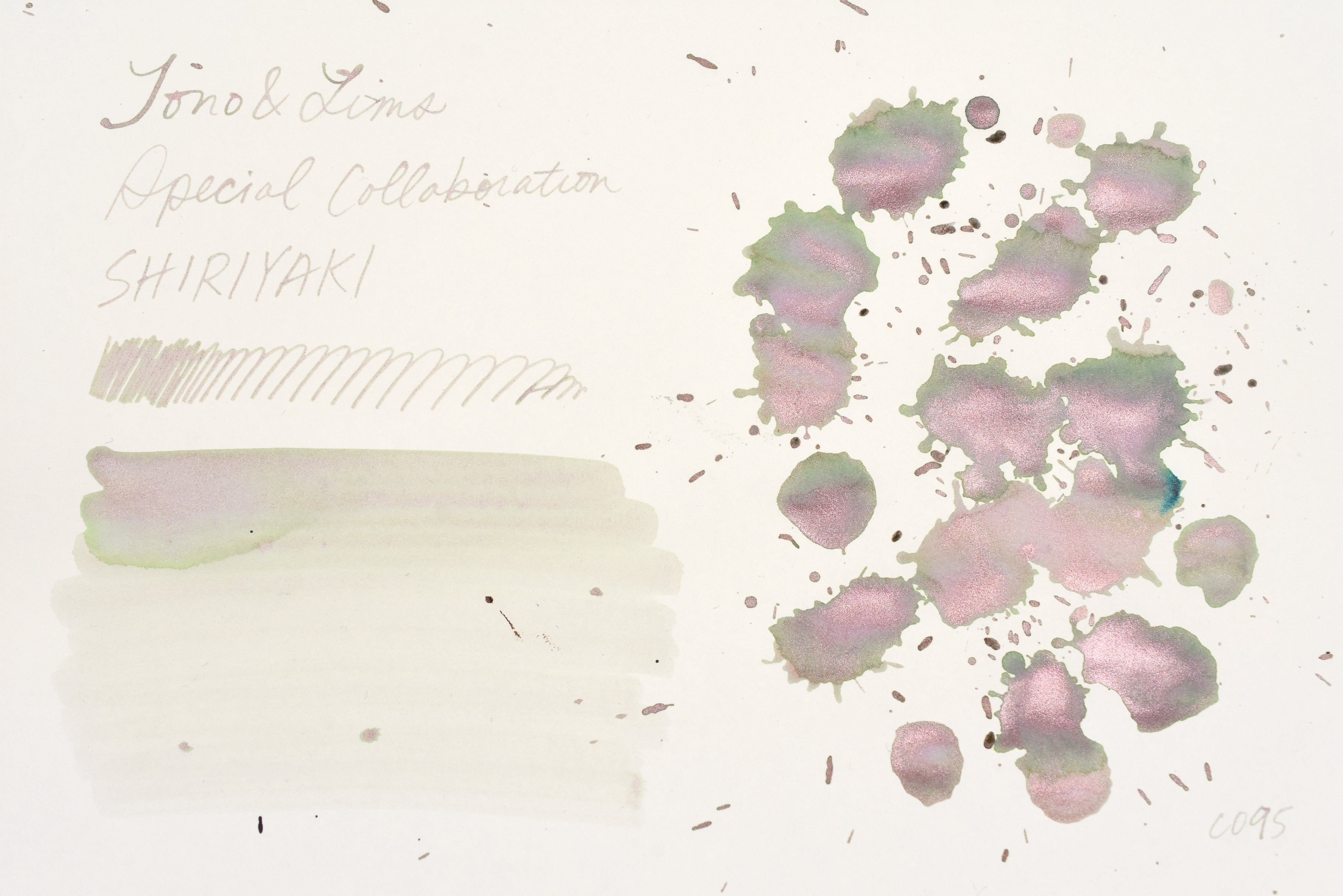 Tono & Lims Ink Bottle - Special Collaboration - 尻焼 (SHIRIYAKI) - 30ml