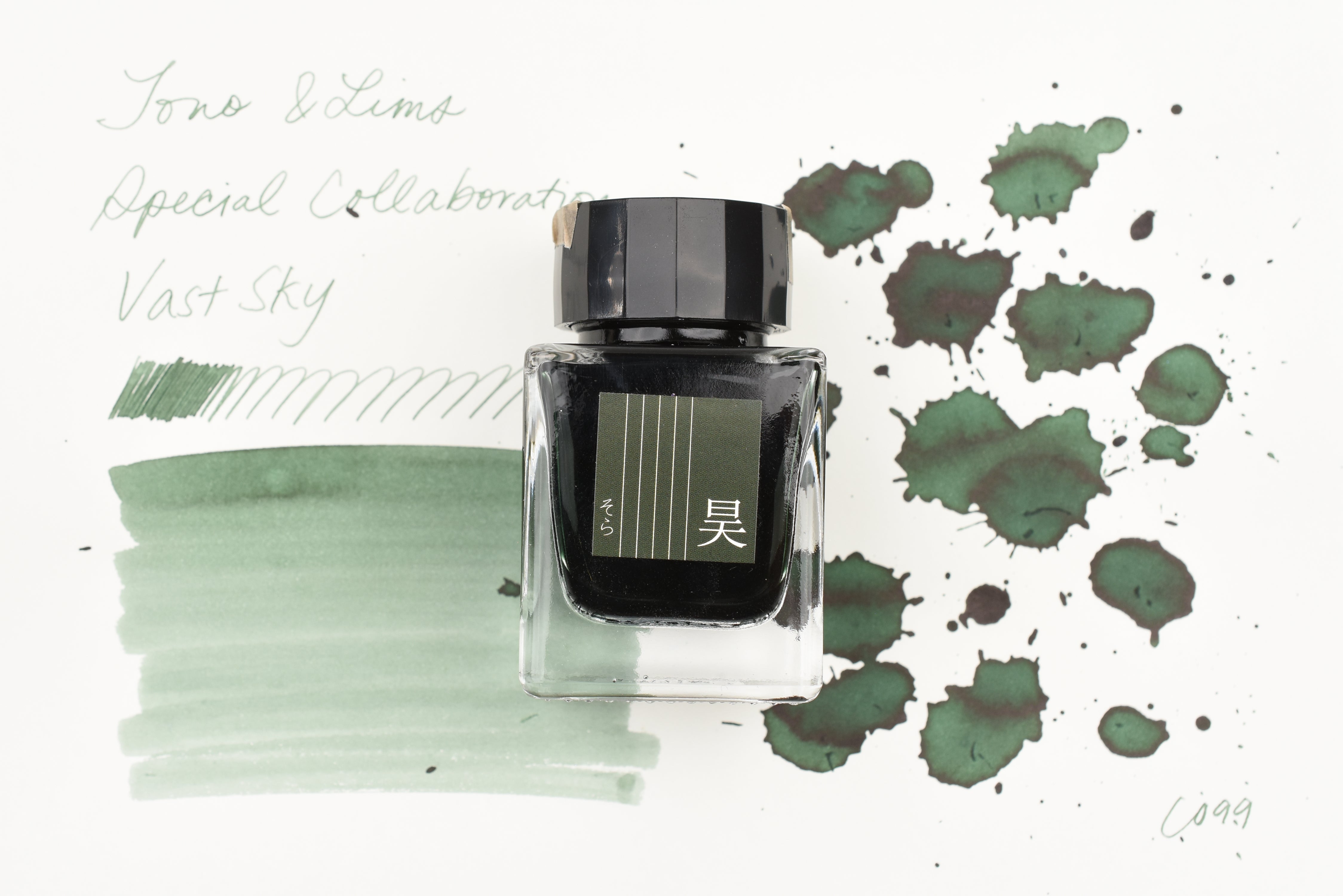 Tono & Lims Ink Bottle - Special Collaboration - Vast Sky (昊 -そら-) - 30ml