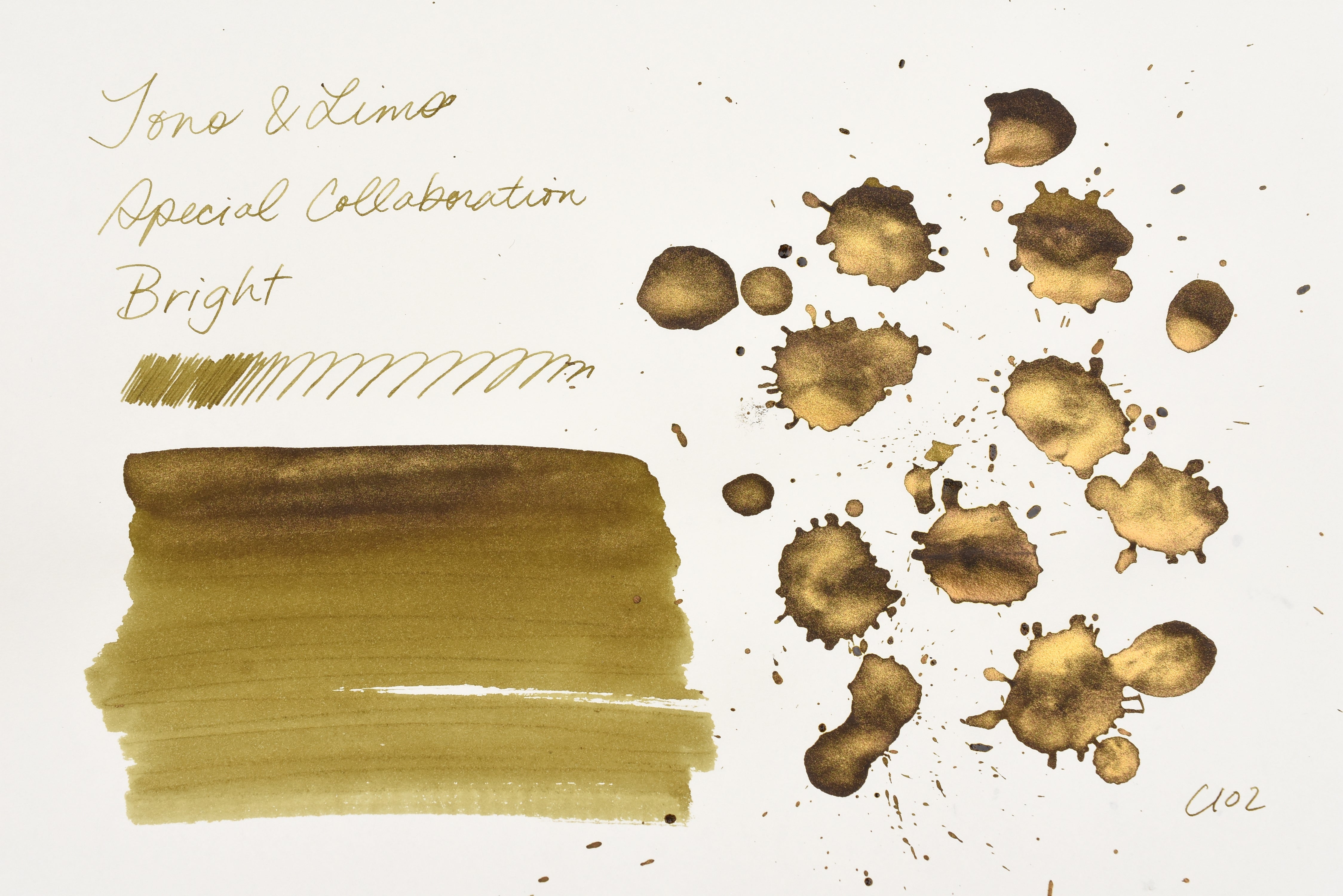 Tono & Lims Ink Bottle - Special Collaboration - Bright (晃 -ひかる-) - 30ml