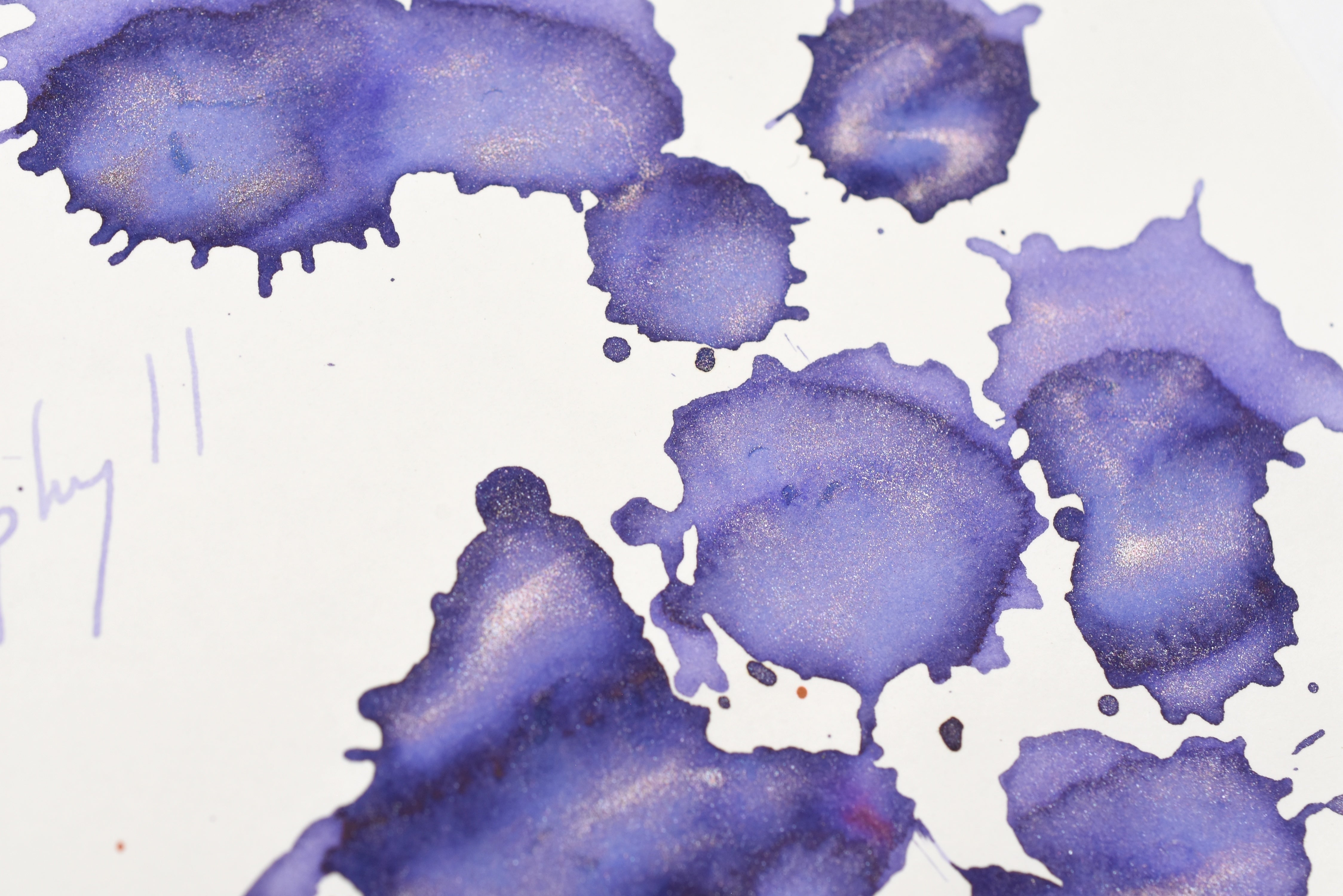 Tono & Lims Glass Pen Ink Bottle - Special Collaboration - Poison No.5 Hydrangea Macrophylla - 30ml