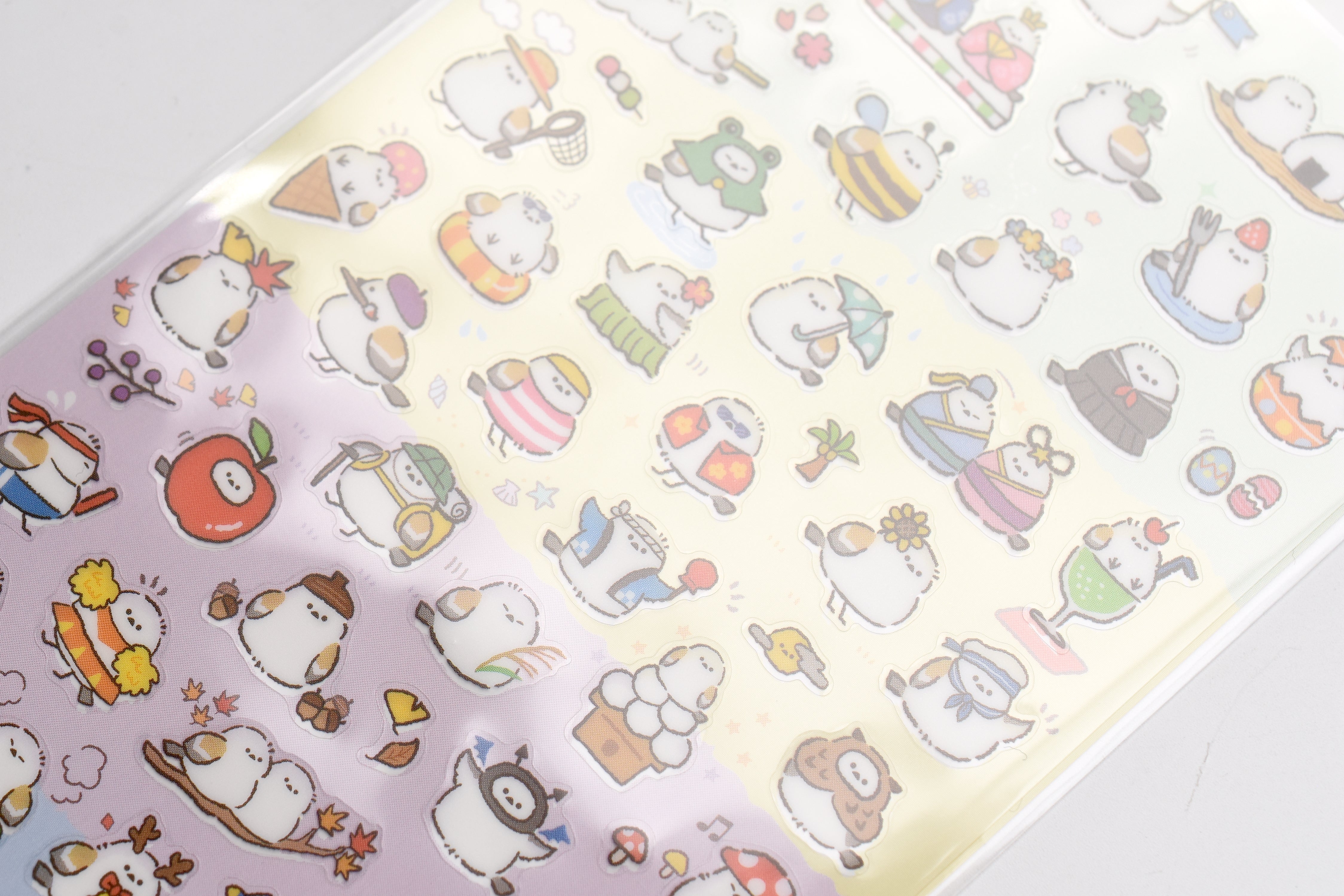 Mind Wave - Seal Stickers - Shimaenaga