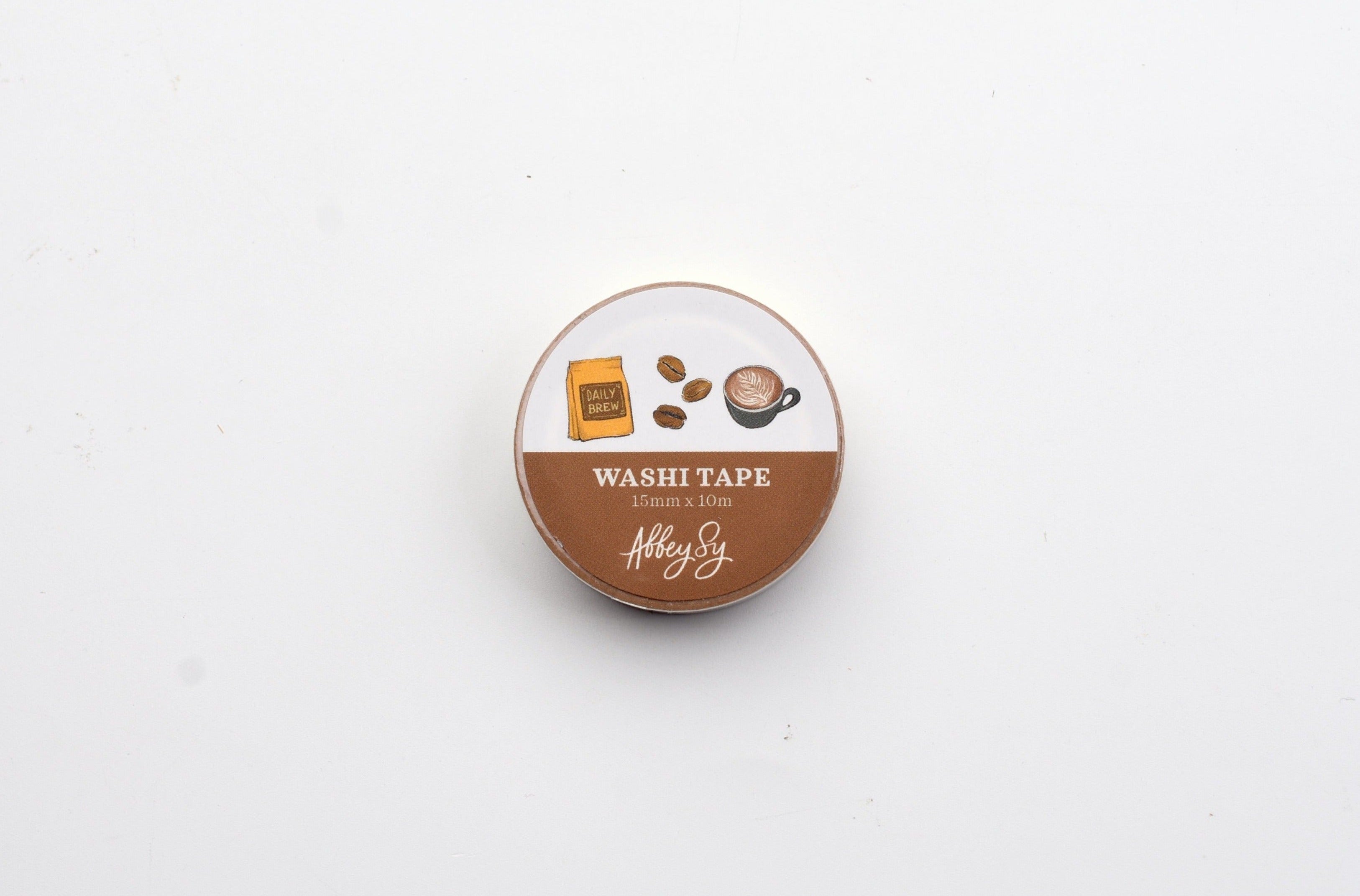 Abbey Sy Washi Tape - Coffee