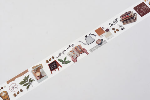 Abbey Sy PET Tape - Coffee & Journals