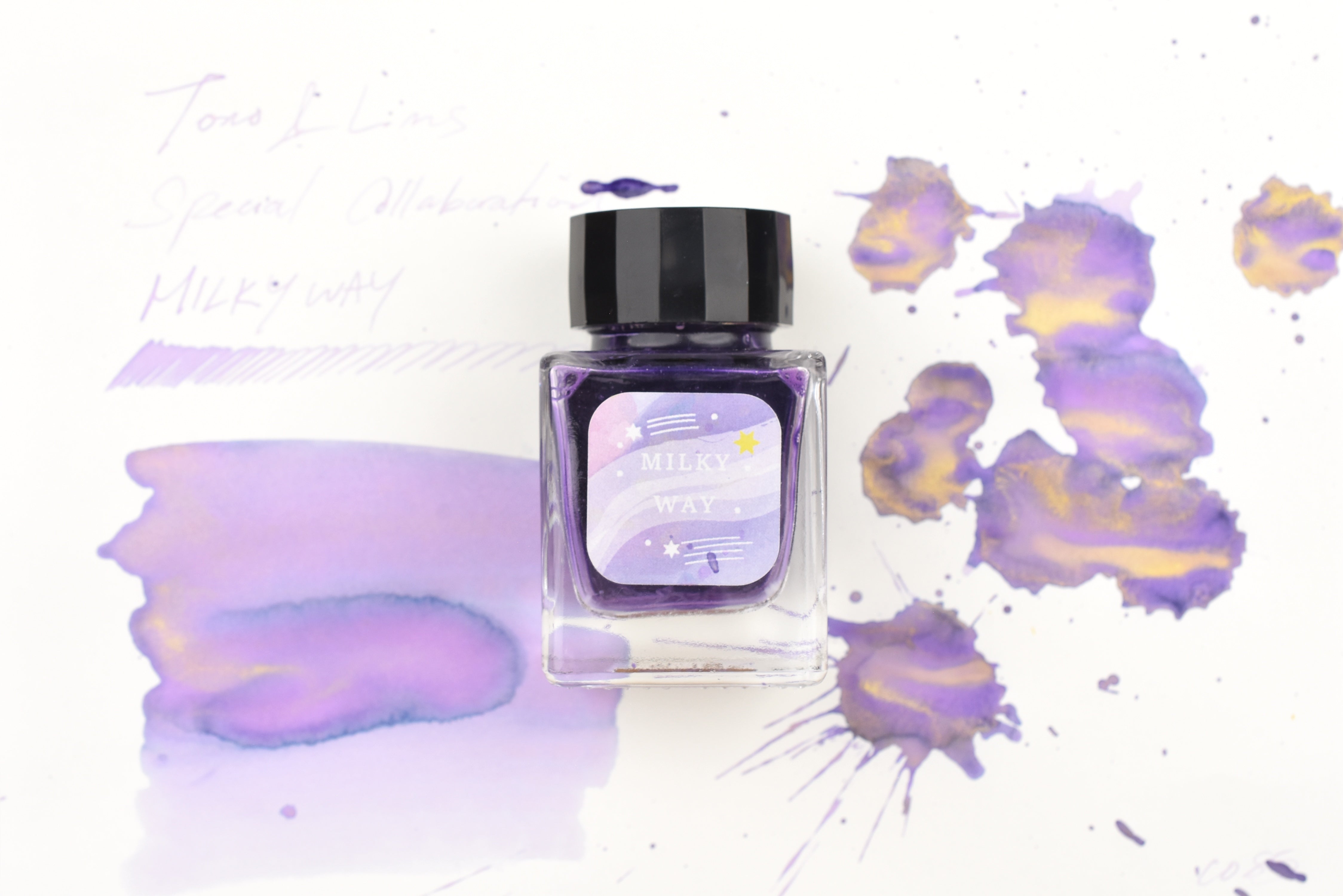 Tono & Lims Ink Bottle - Special Collaboration - Milky Way Purple (紫) - 30ml