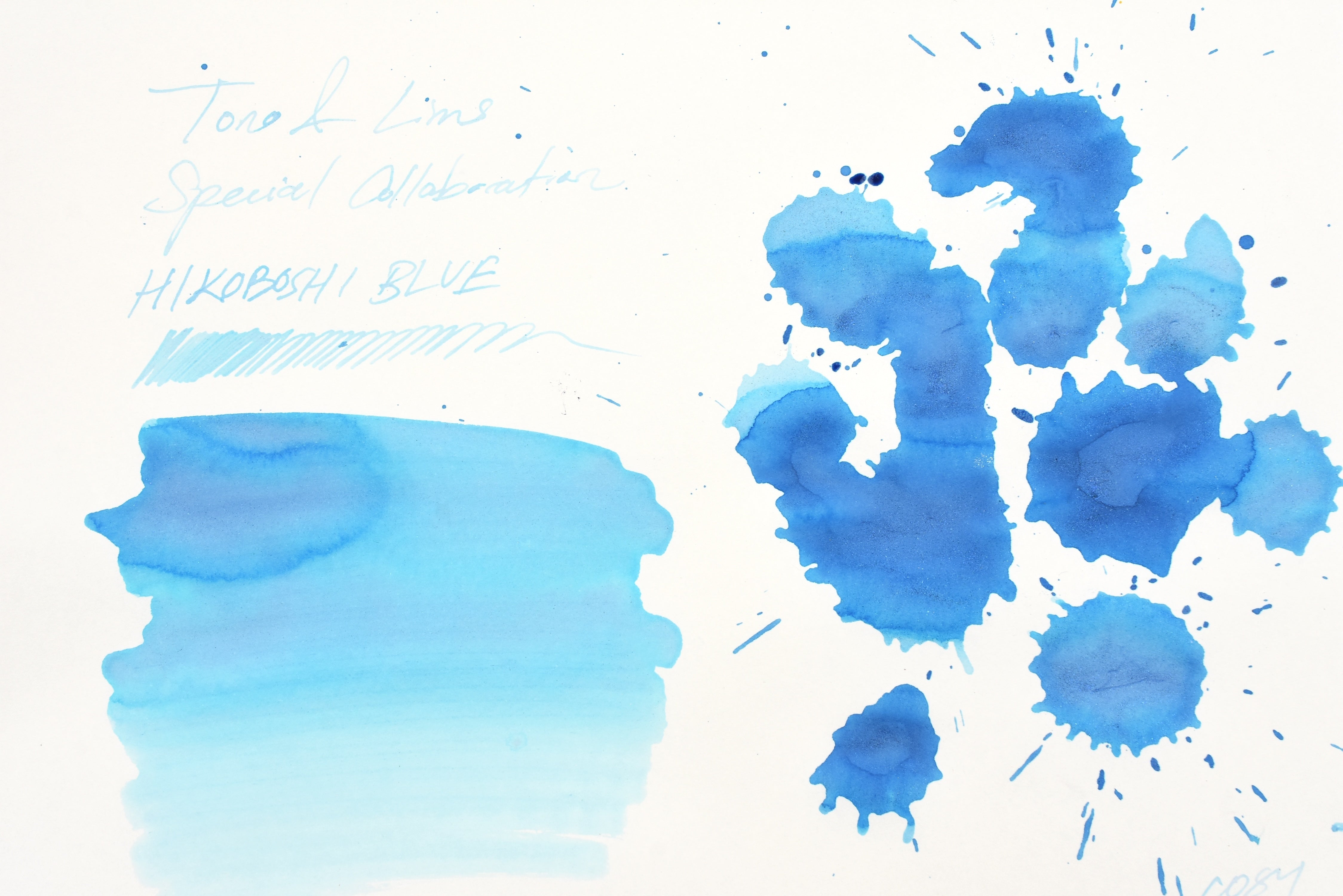 Tono & Lims Ink Bottle - Special Collaboration - Milky Way Light Blue (水色) - 30ml