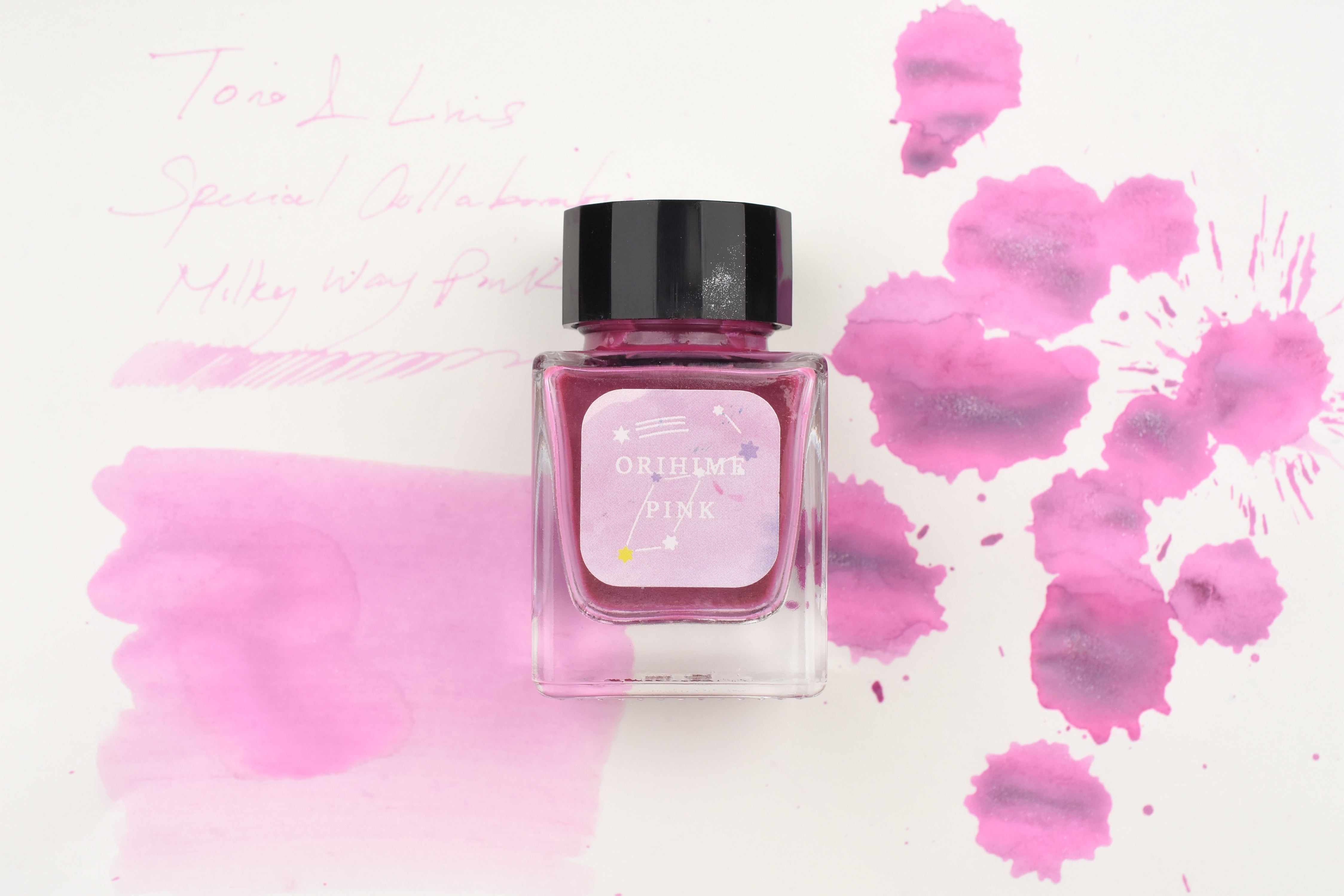 Tono & Lims Ink Bottle - Special Collaboration - Milky Way Pink (ピンク) - 30ml