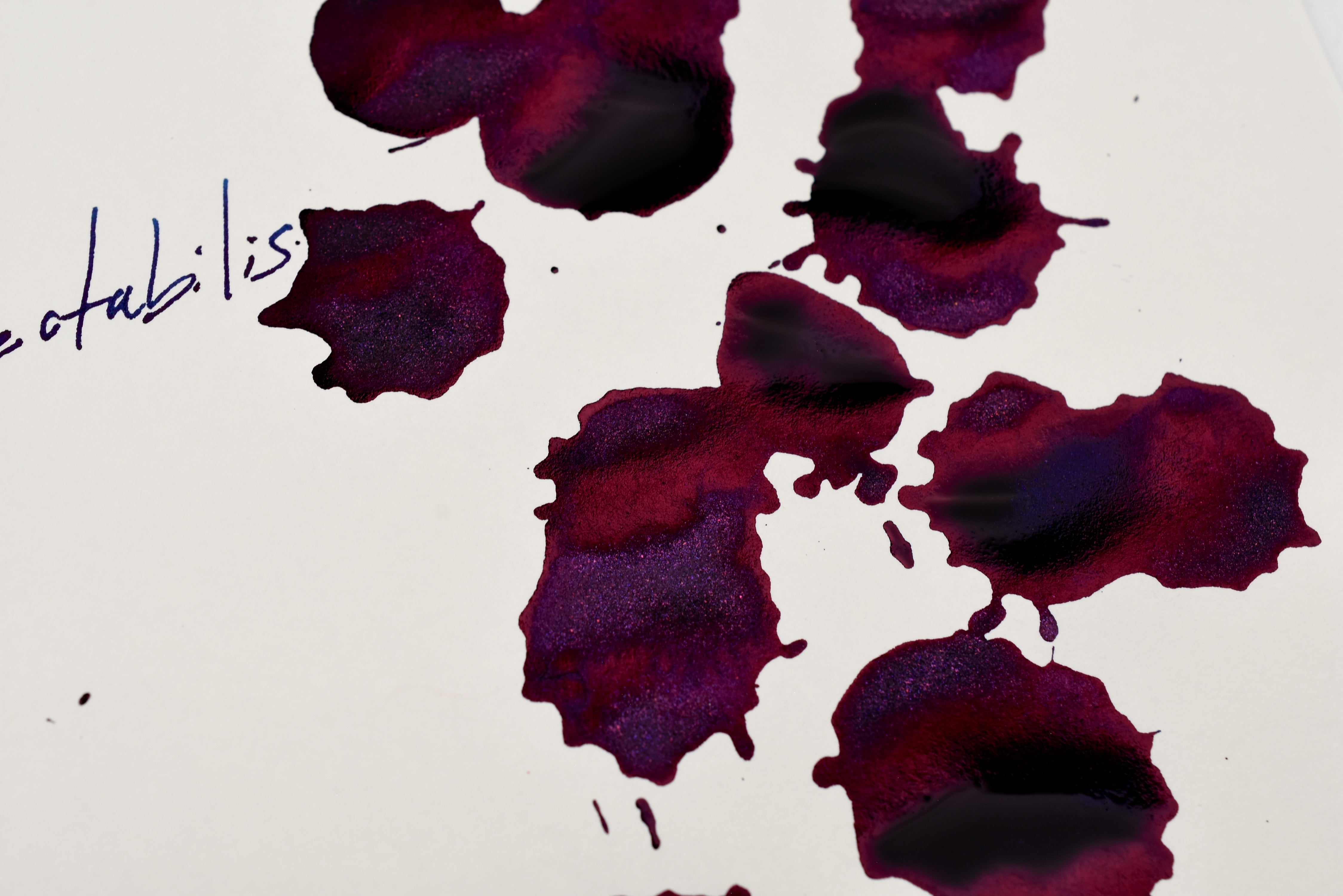 Tono & Lims Glass Pen Ink Bottle - Special Collaboration - Poison No.11 Acokanthera Spectabilis - 30ml