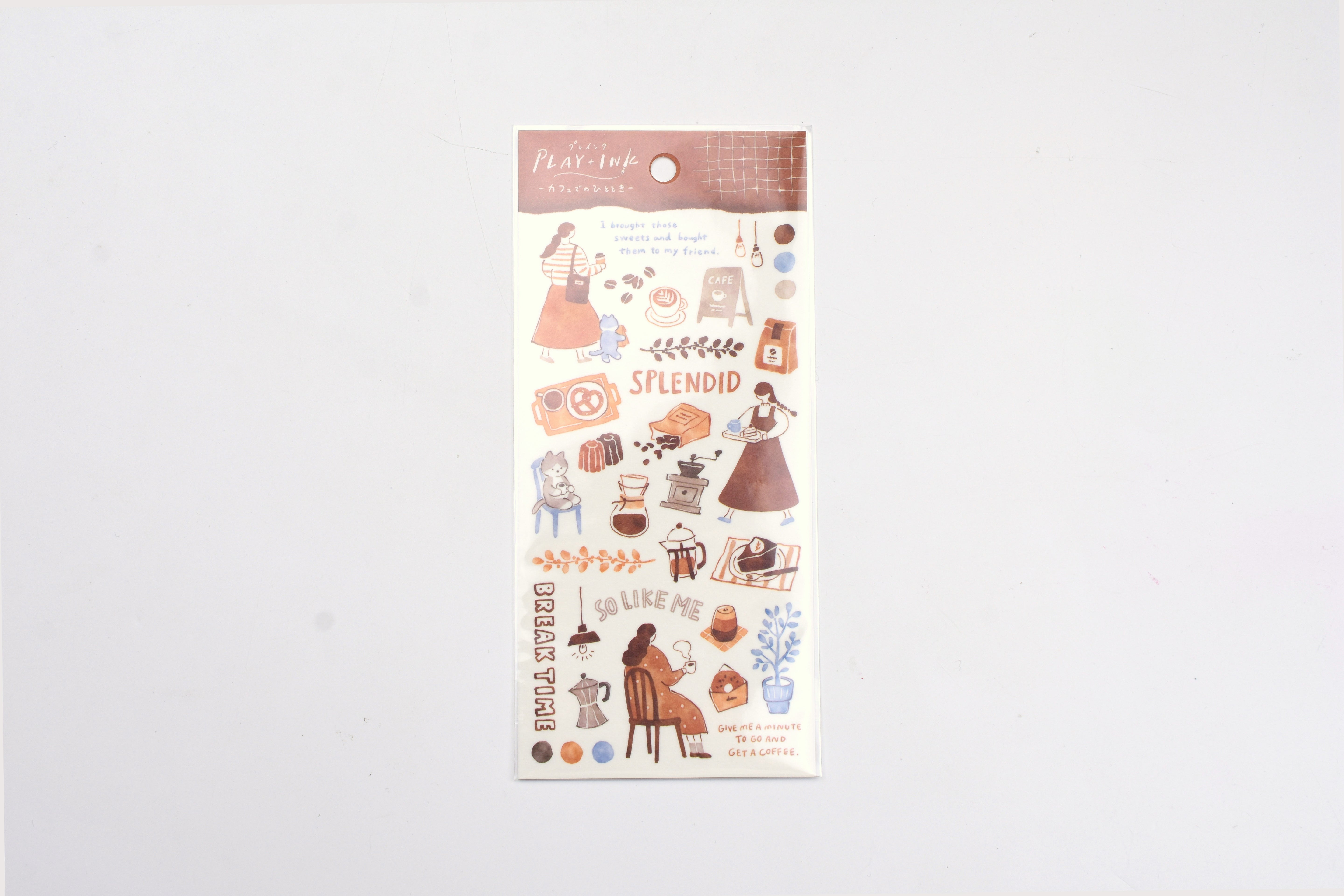 Mind Wave - Play + Ink - A Moment at the Cafe