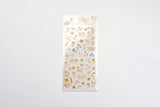 Mind Wave - Neat Flower Sticker - Beige