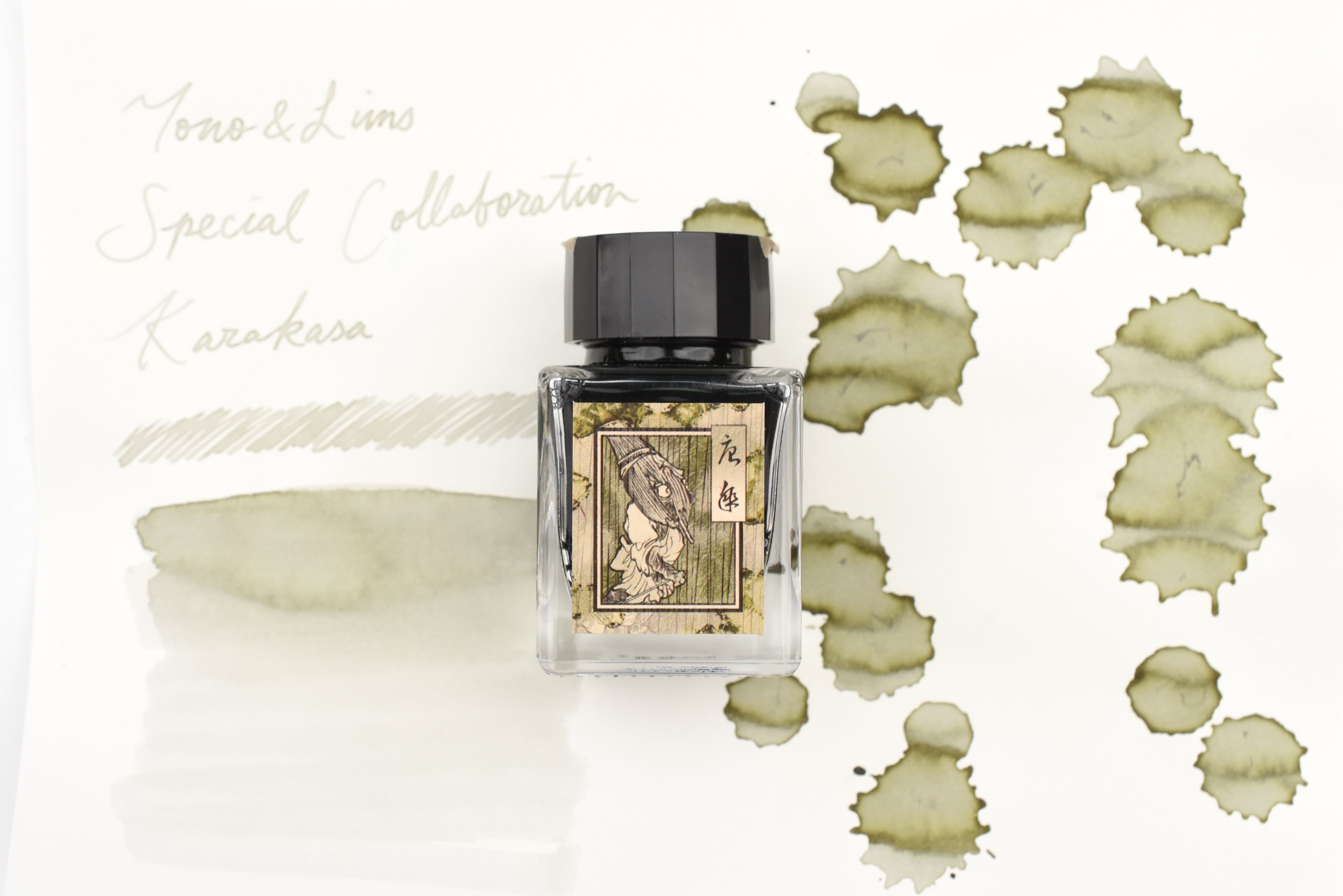 Tono & Lims Ink Bottle - Special Collaboration - Night Parade of Hundred Yokai - Karakasa(唐傘) - 30ml