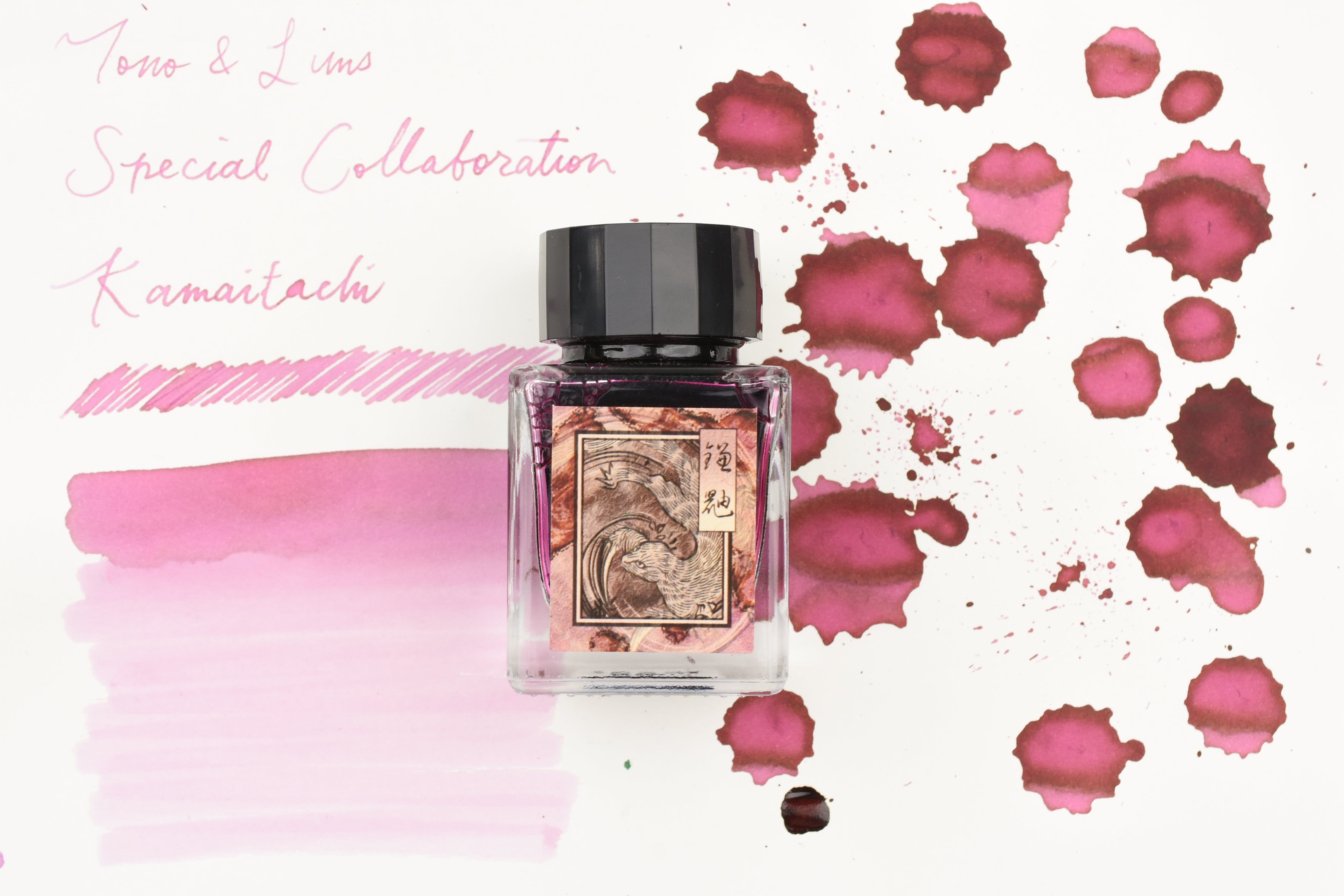 Tono & Lims Ink Bottle - Special Collaboration - Night Parade of Hundred Yokai - Kamaitachi(鎌鼬) - 30ml