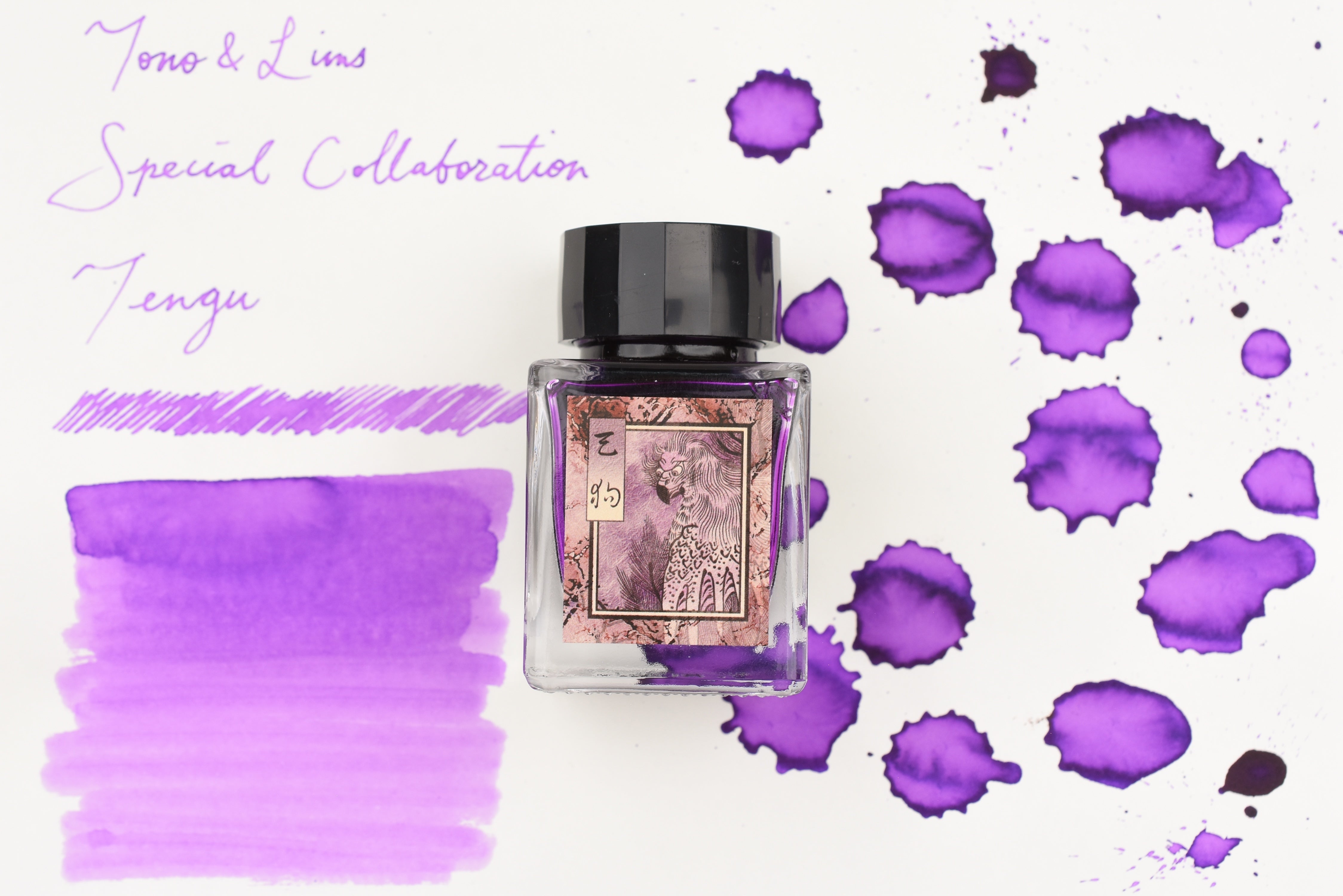 Tono & Lims Ink Bottle - Special Collaboration - Night Parade of Hundred Yokai - Tengu(天狗) - 30ml