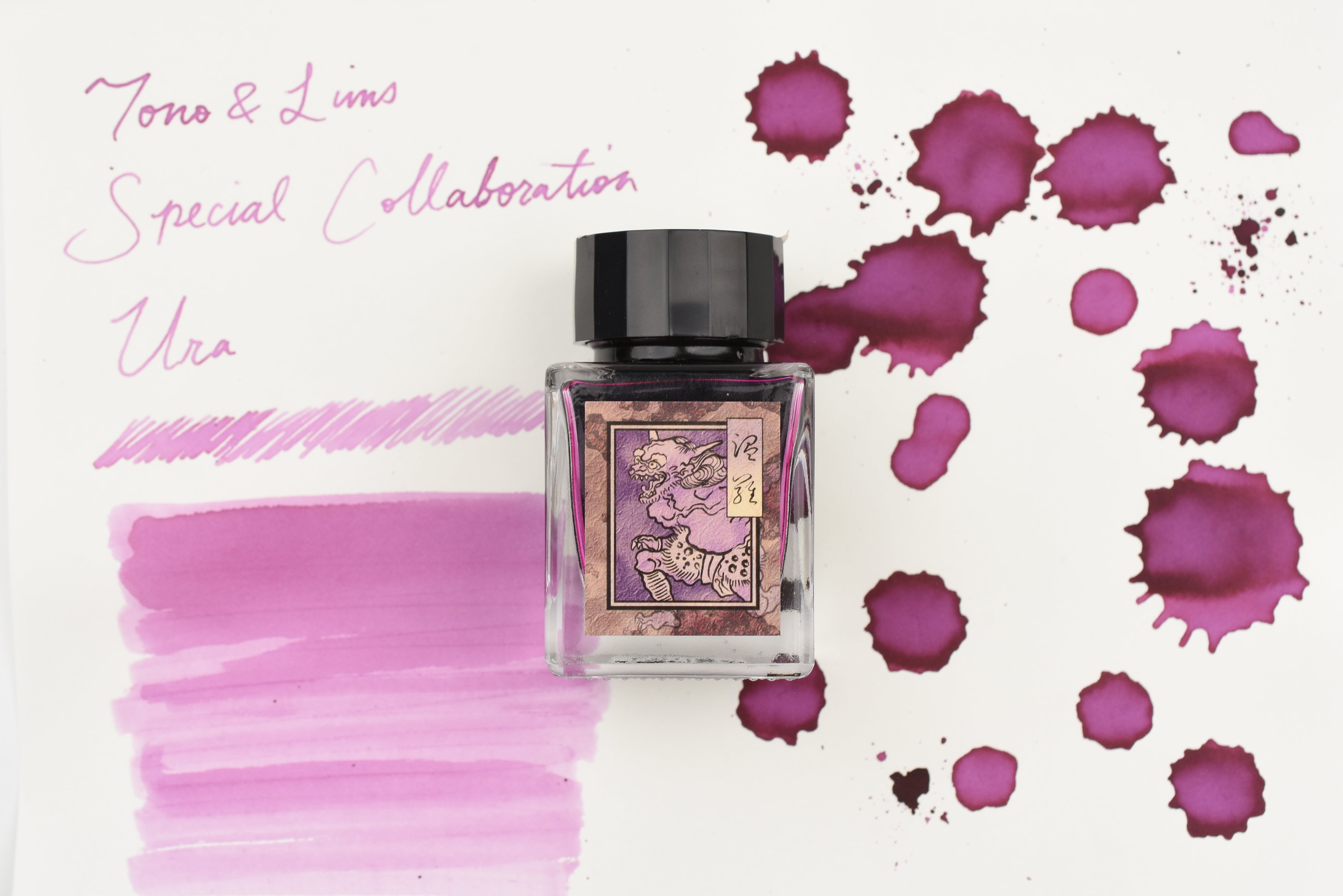 Tono & Lims Ink Bottle - Special Collaboration - Night Parade of Hundred Yokai - Ura(温羅) - 30ml