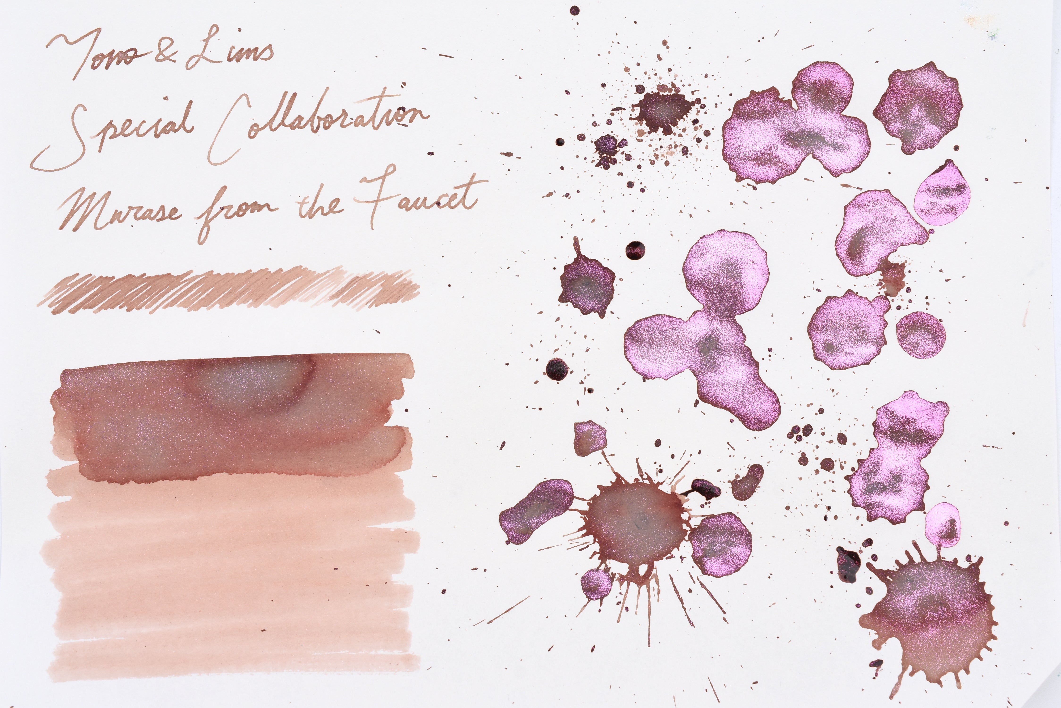Tono & Lims Ink Bottle - Special Collaboration - Scales from the