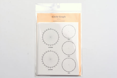 Laconic Style Sticker - Circle Graph