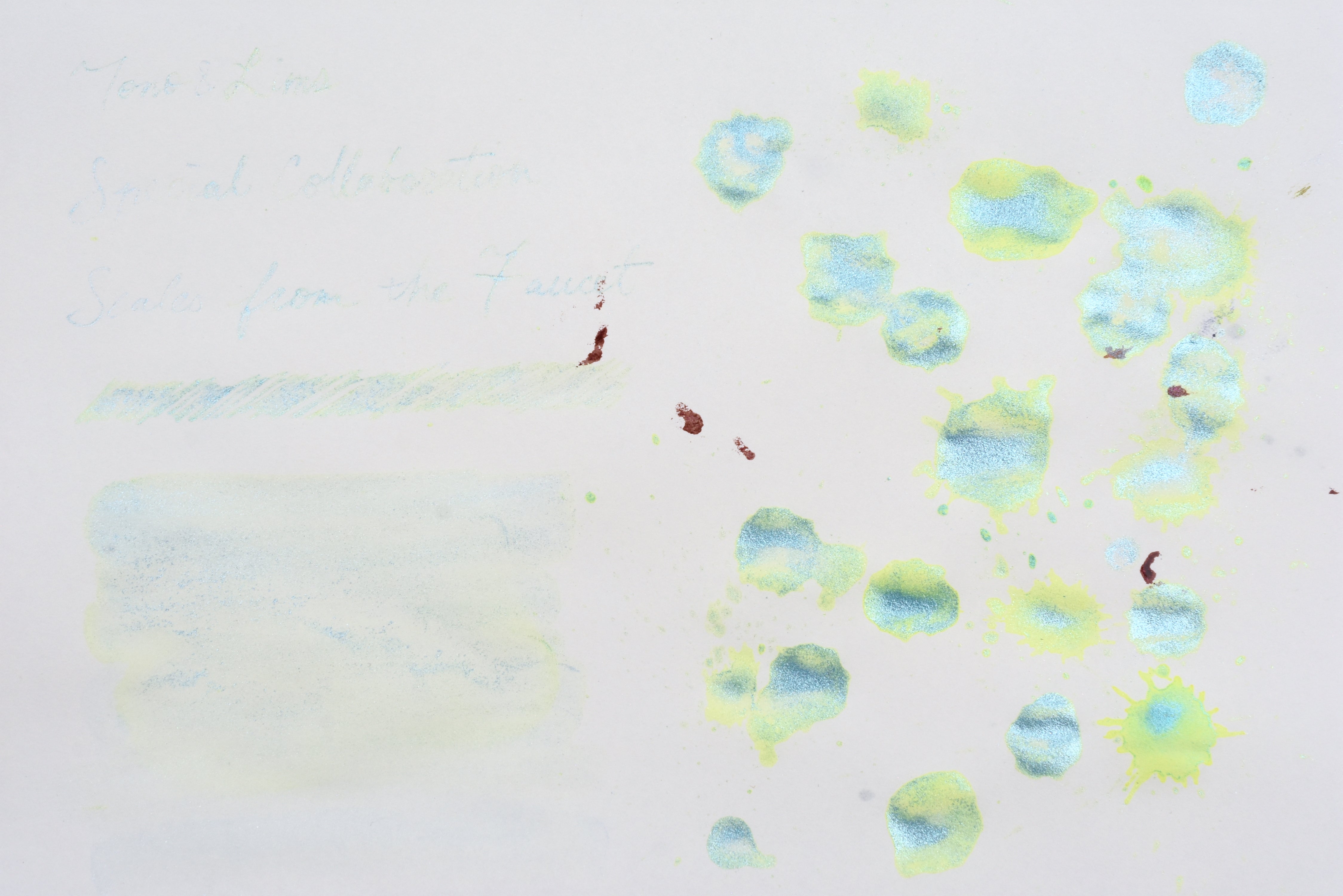 Tono & Lims Ink Bottle - Special Collaboration - Scales from the Faucet (蛇口からうろこ) - 30ml