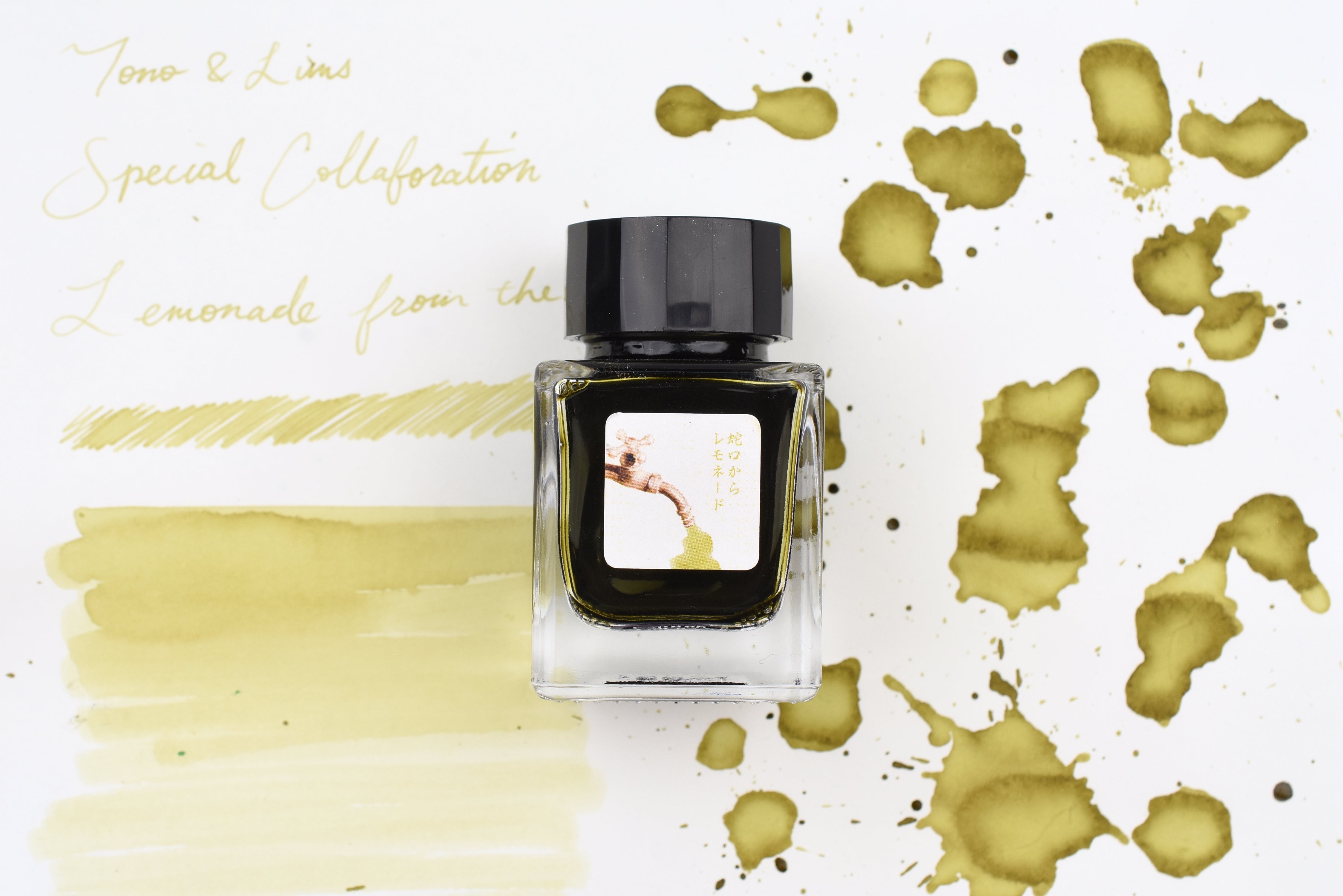 Tono & Lims Ink Bottle - Special Collaboration - Lemonade from the Faucet (蛇口からレモネード) - 30ml