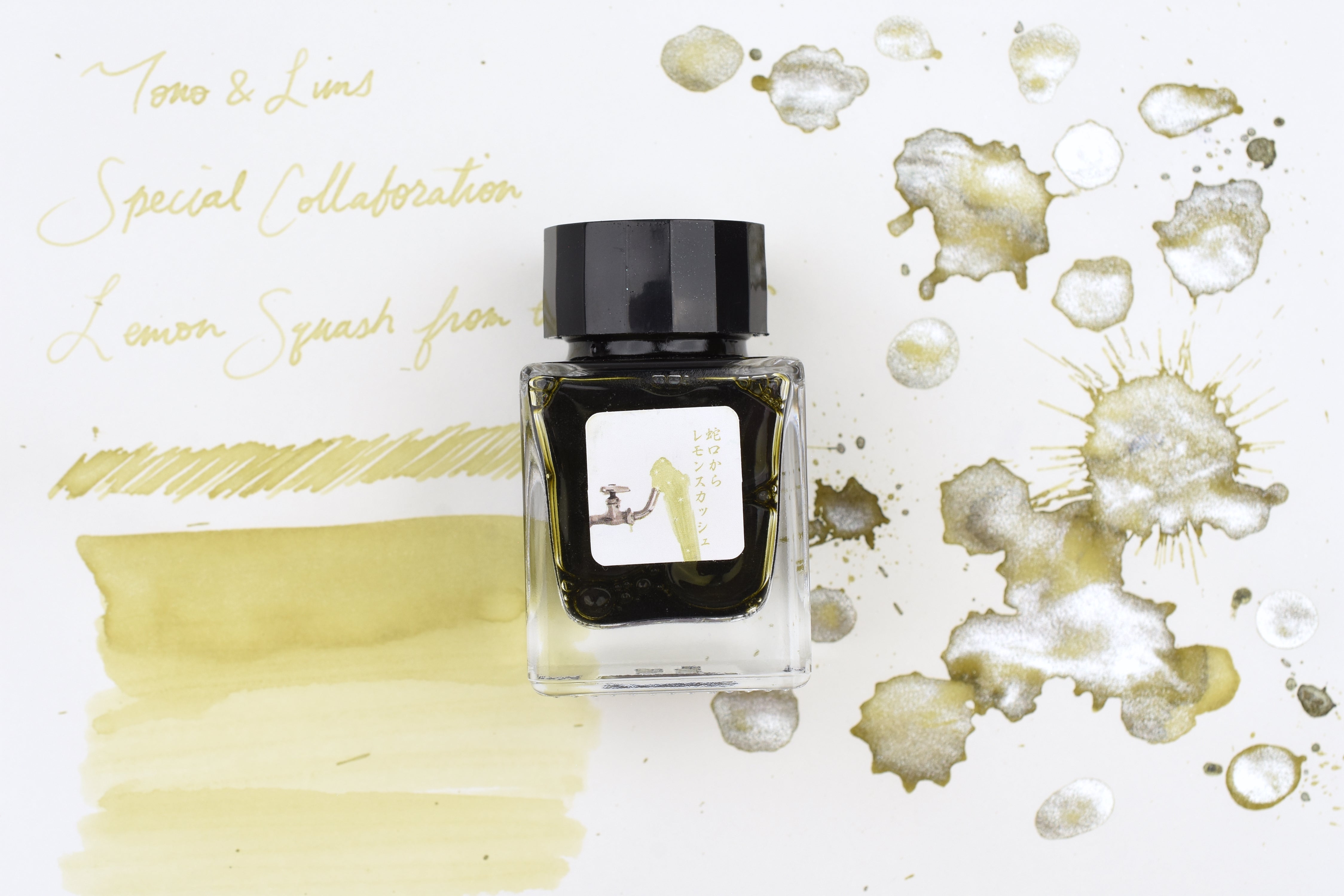 Tono & Lims Ink Bottle - Special Collaboration - Lemon Squash from the Faucet (蛇口からレモンスカッシュ) - 30ml