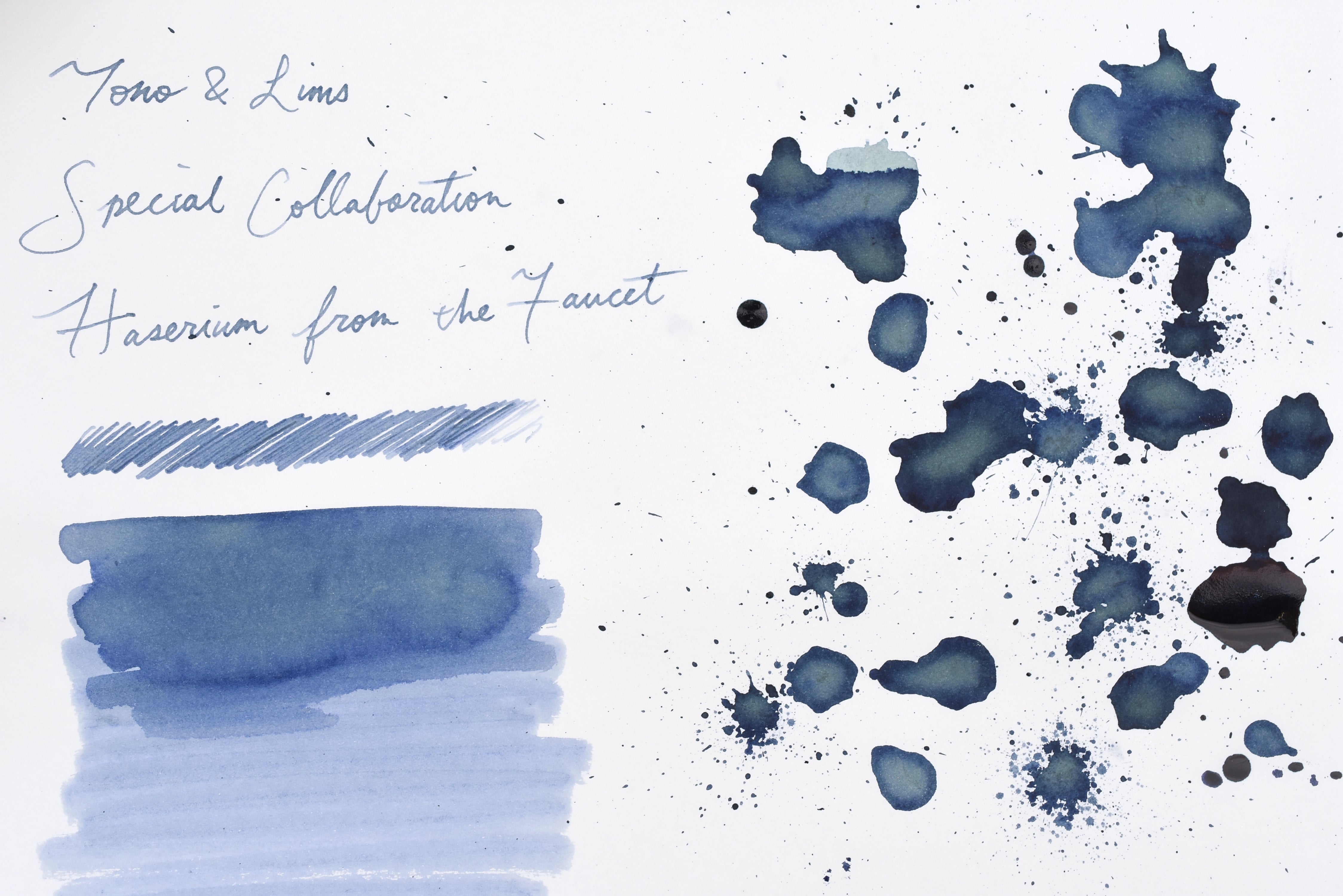 Tono & Lims Ink Bottle - Special Collaboration - Haserium from the Faucet (蛇口からハセリウム) - 30ml