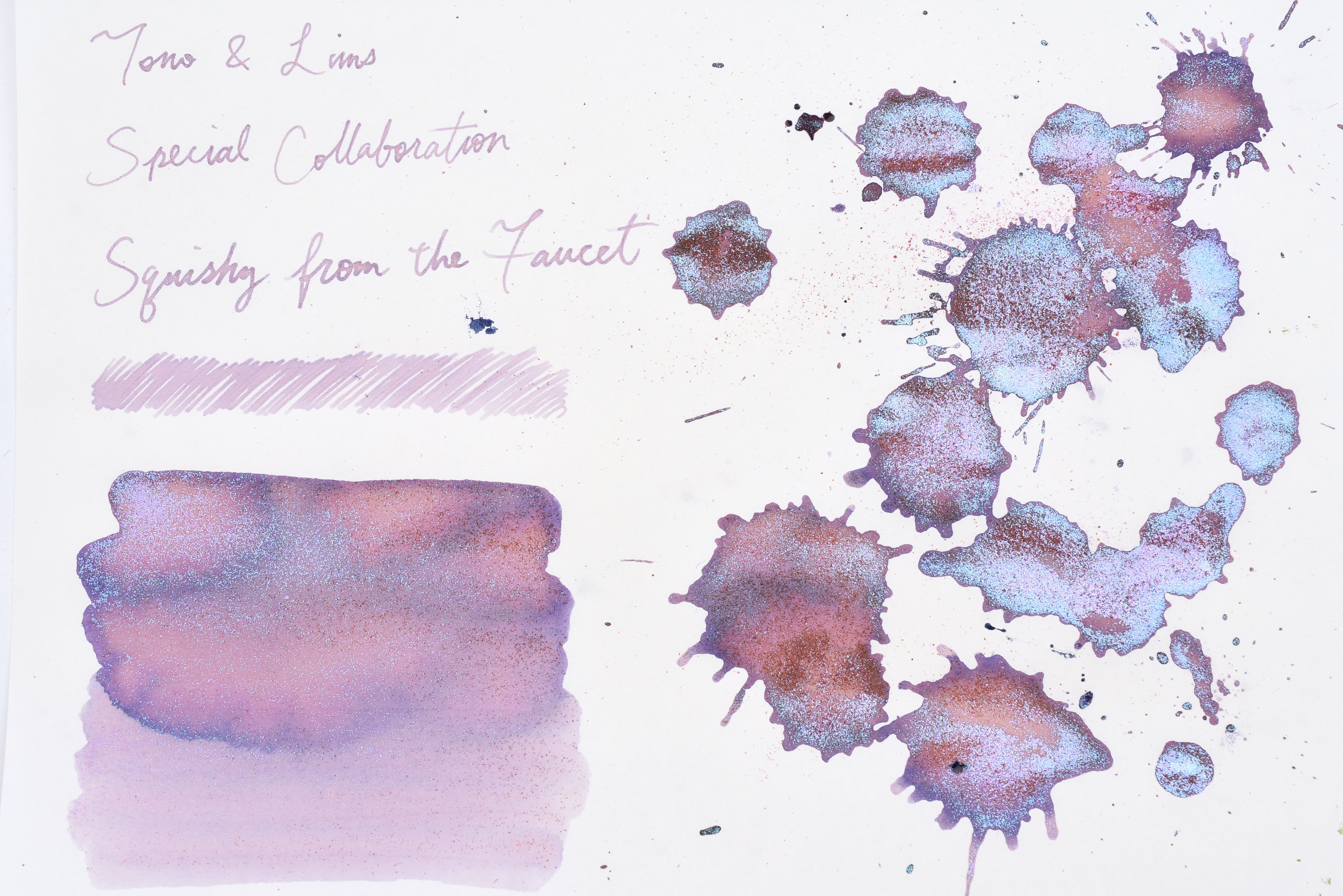 Tono & Lims Ink Bottle - Special Collaboration - Squishy from the Faucet (蛇口からむにゅ) - 30ml