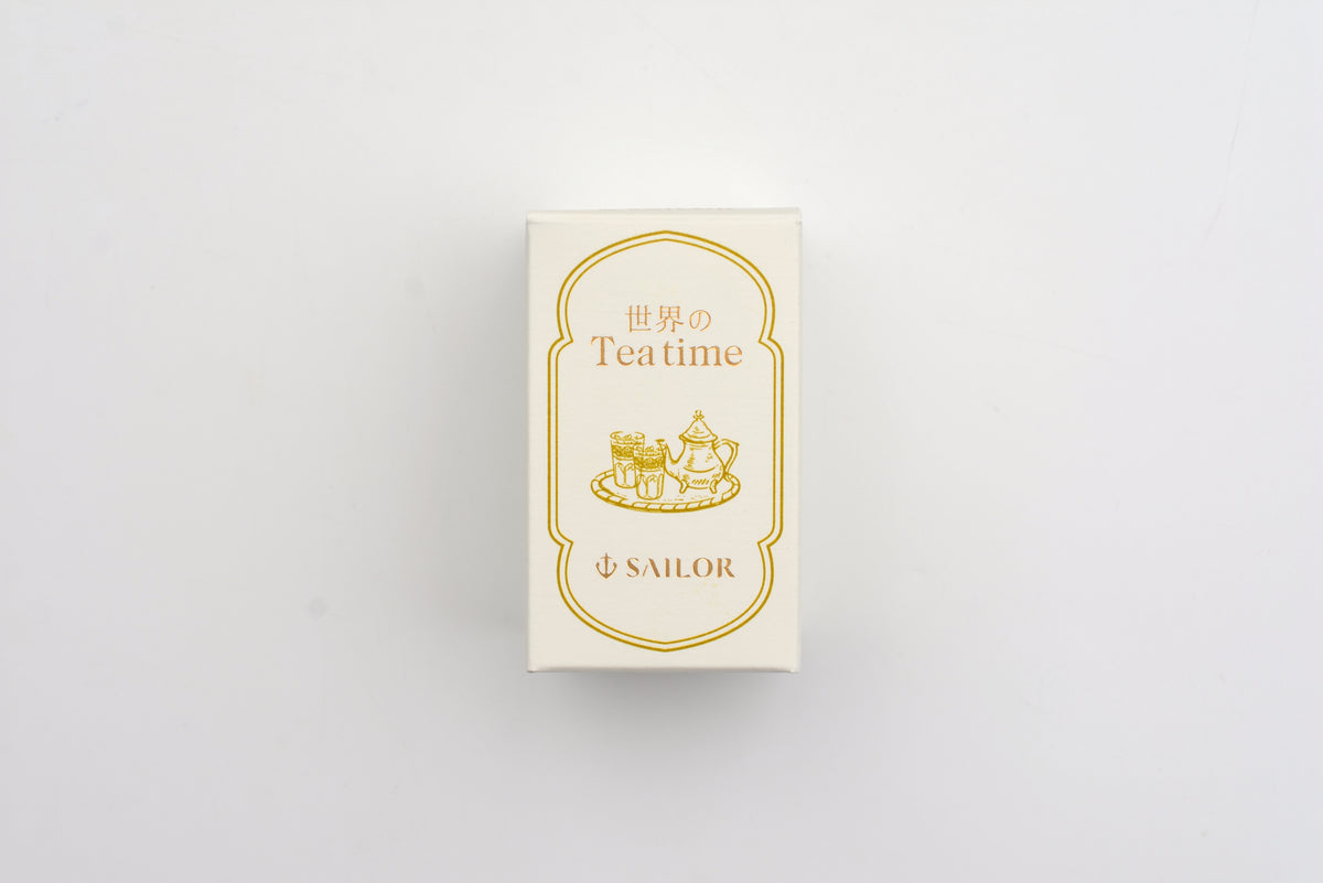 Sailor Tea Time Series Moroccan Mint Tea Ink – Yoseka Stationery