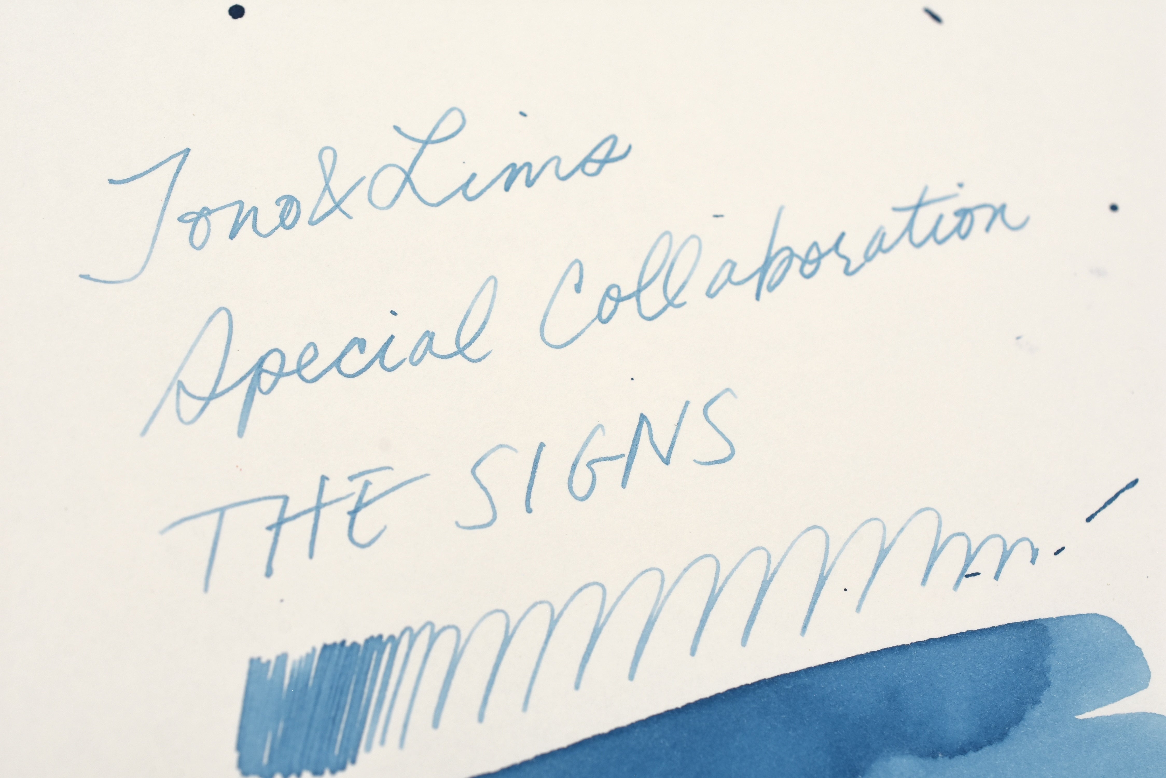 Tono & Lims Ink Bottle - Special Collaboration - Scales from the