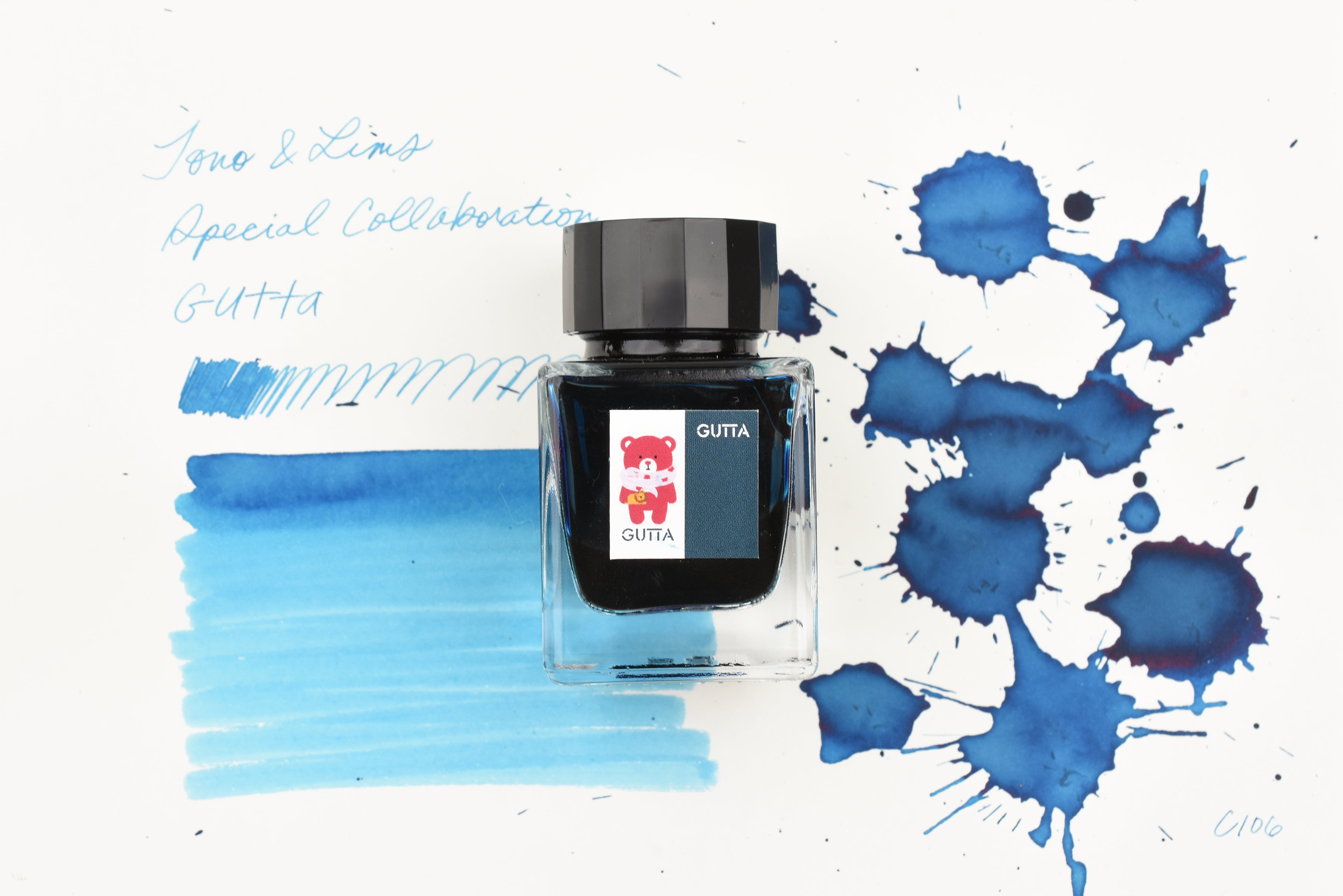Tono & Lims Ink Bottle - Special Collaboration - Gutta (グッタ) - 30ml