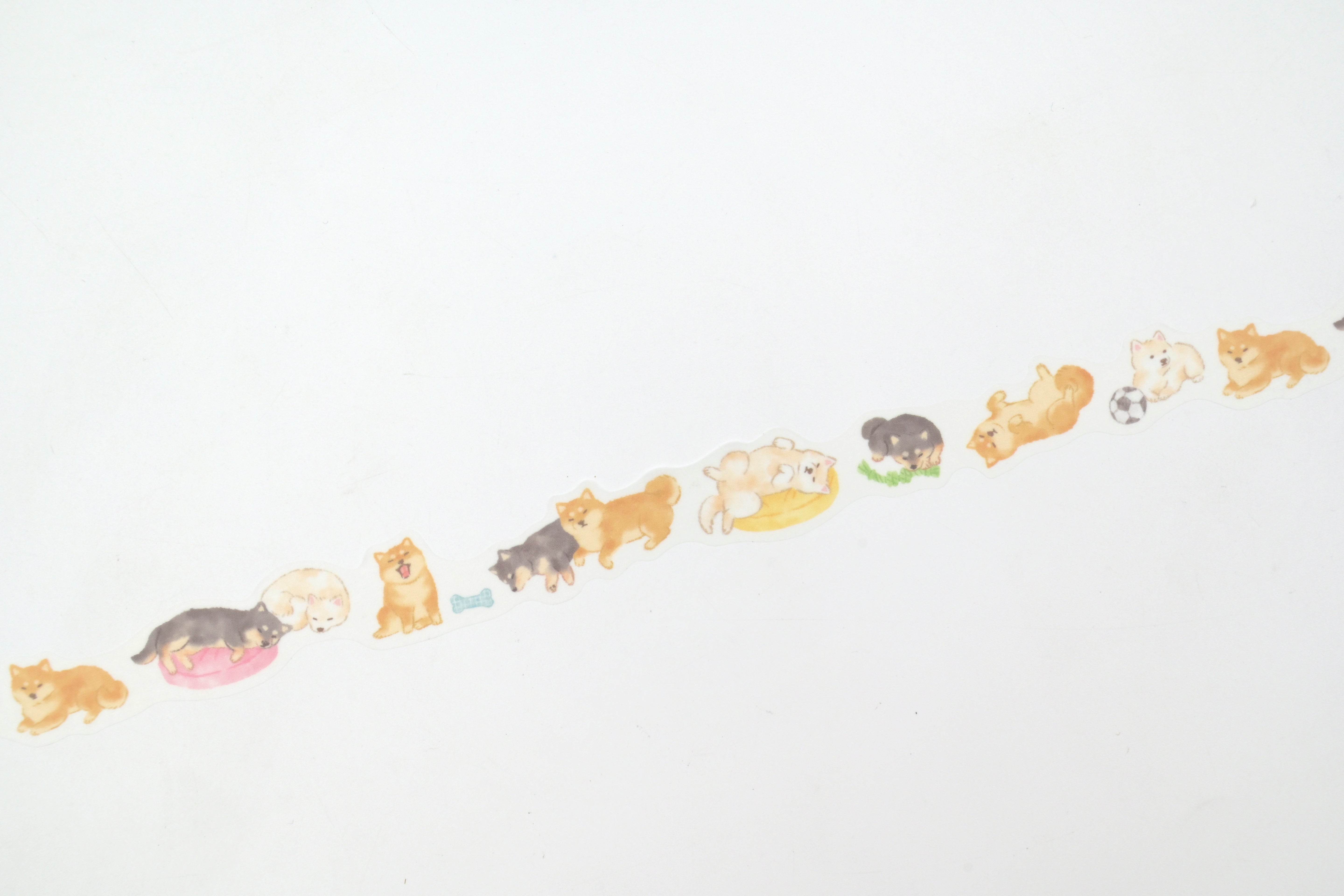 Mind Wave Die-Cut Masking Tape - Naptime Family Series - Shibata Family