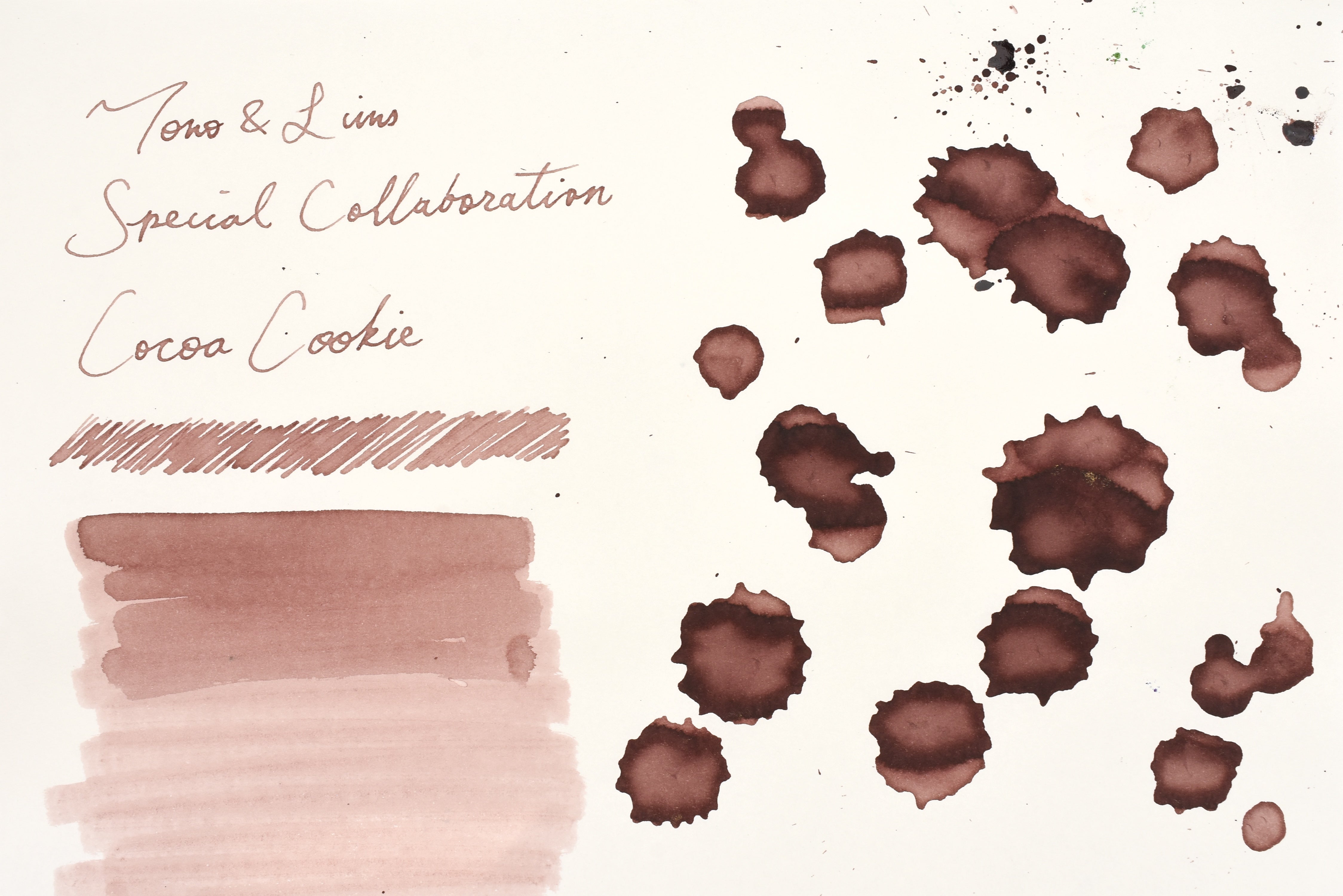 Tono & Lims Ink Bottle - Special Collaboration - Cocoa Cookie - 30ml