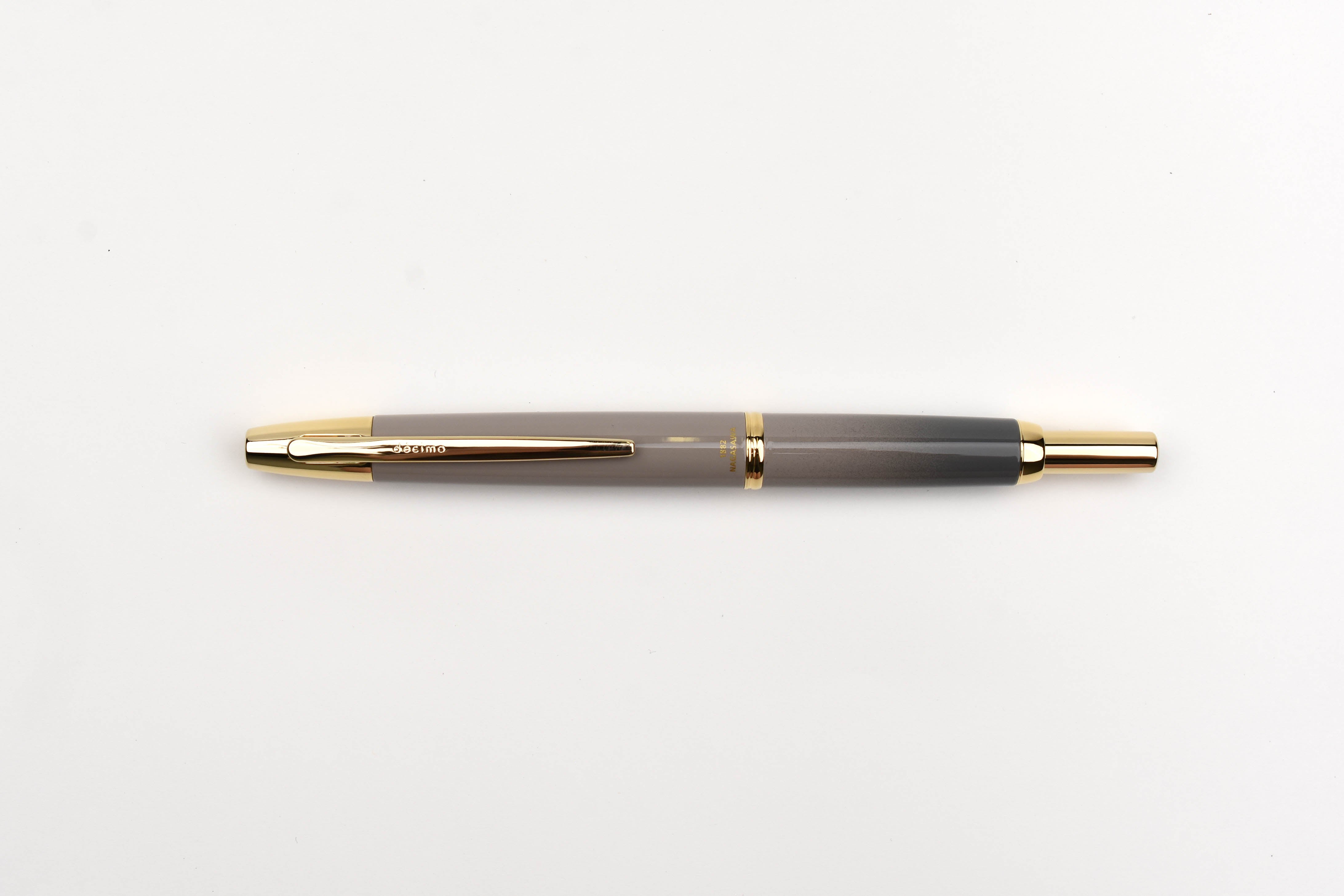 Nagasawa Original Vanishing Point Decimo - Kobe Gradation - Kaigan Stone-Gray - Gold Trim