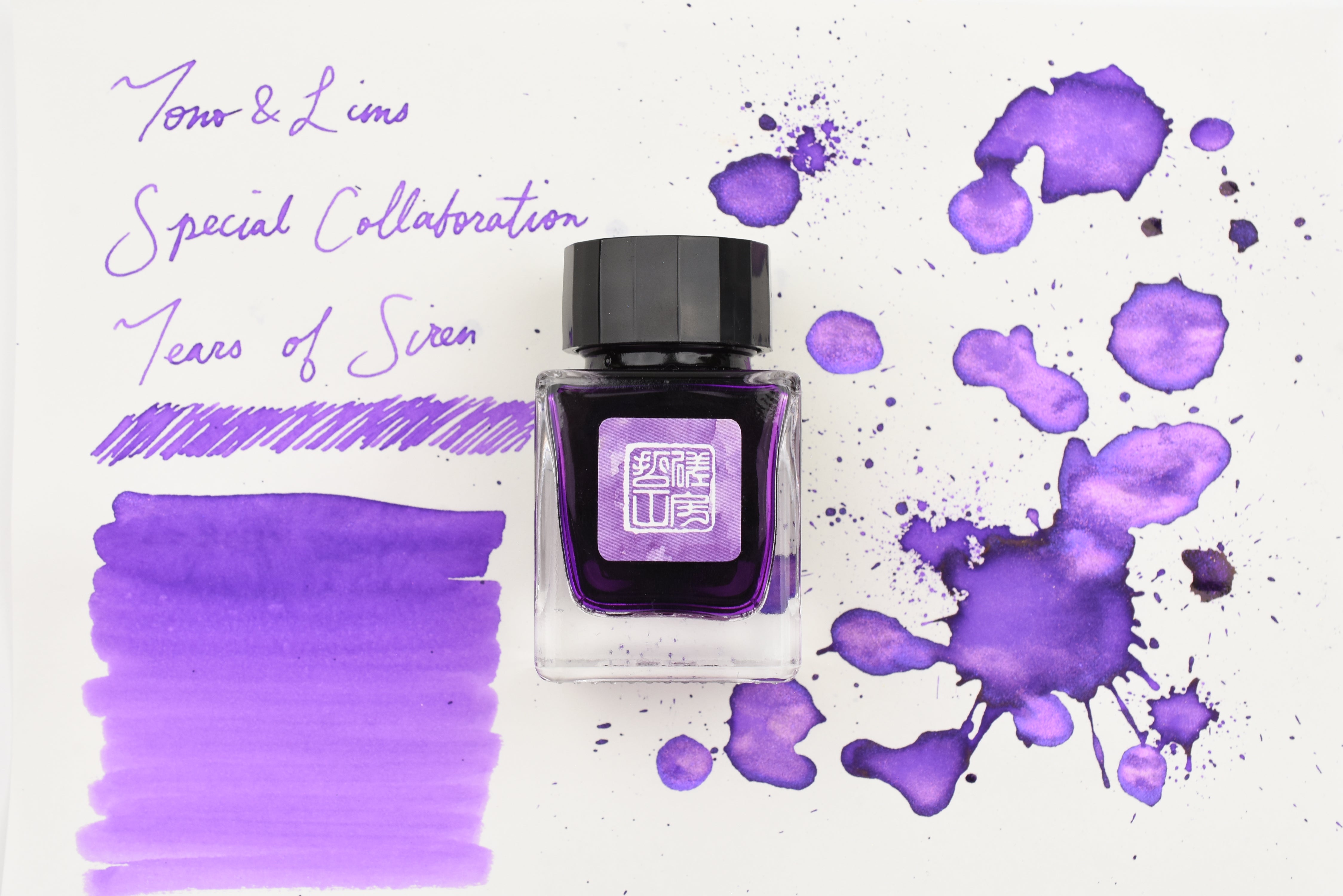 Tono & Lims Ink Bottle - Special Collaboration - Tears of Siren (セイレーンの涙) - 30ml