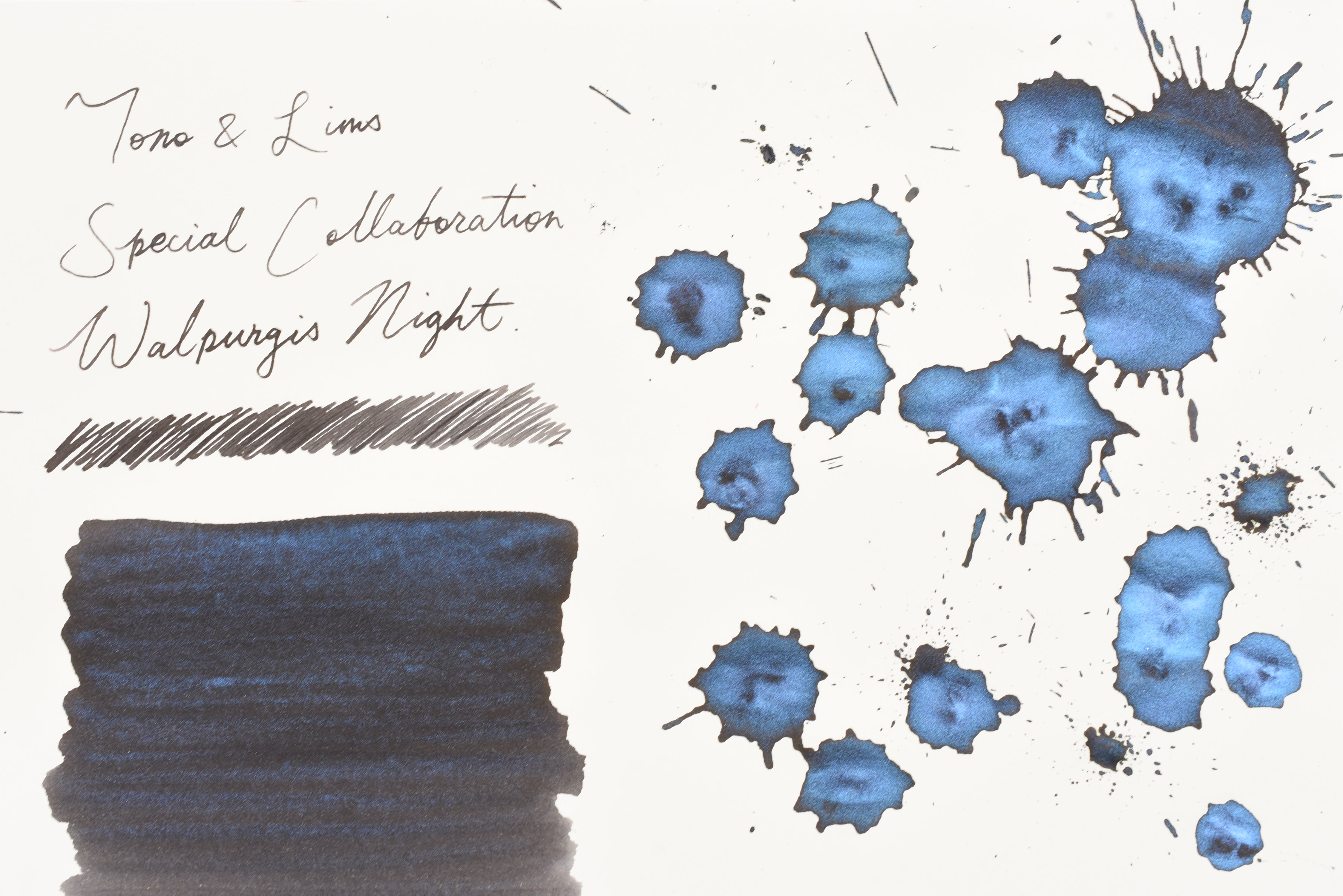 Tono & Lims Ink Bottle - Special Collaboration - Walpurgis Night (ワルプルギスの夜) - 30ml