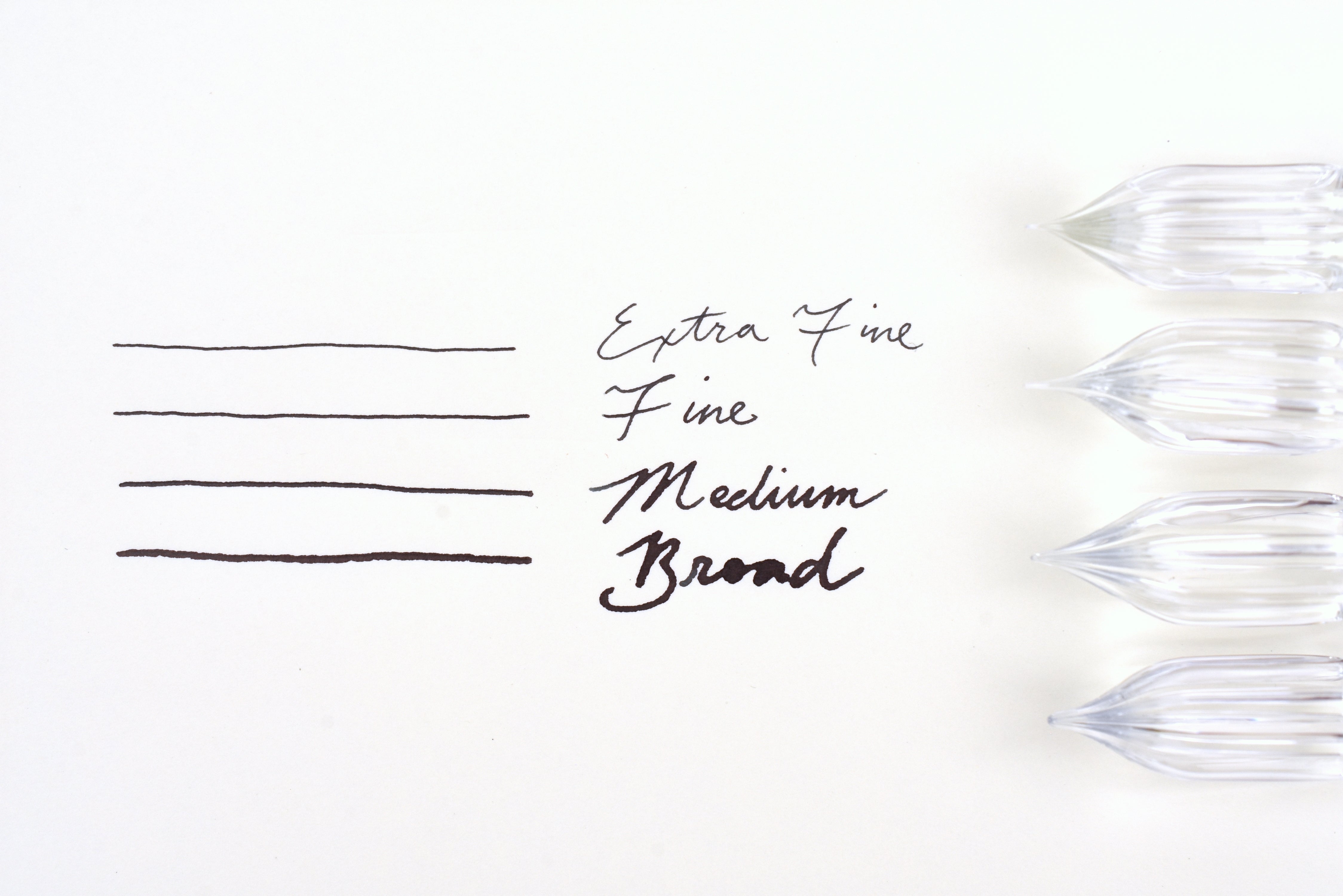 Glass Studio AUN Glass Pen - Marble - Lemon Drop – Yoseka Stationery