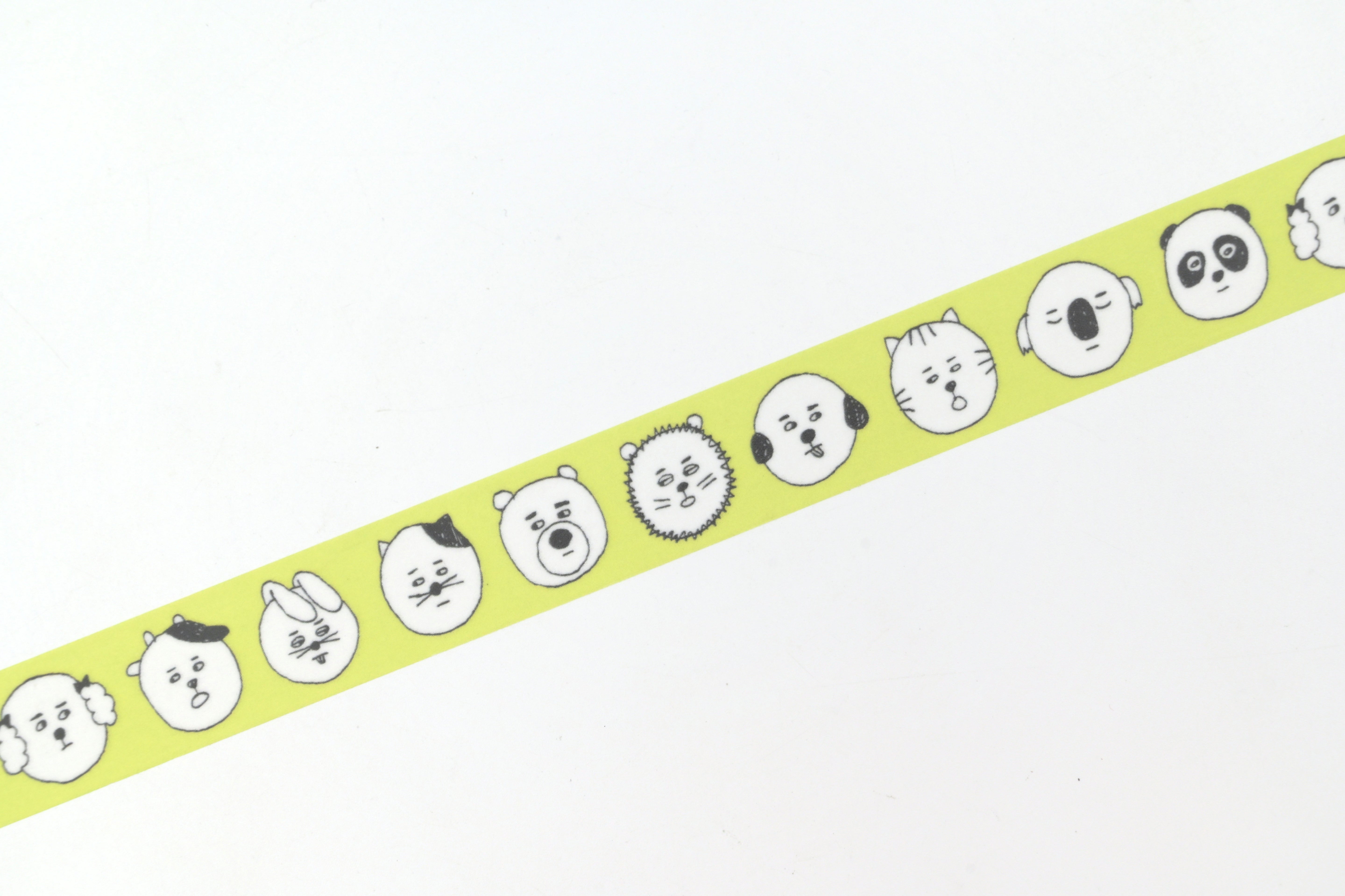 Classiky x Sennokoto Masking Tape - Face: Yellow