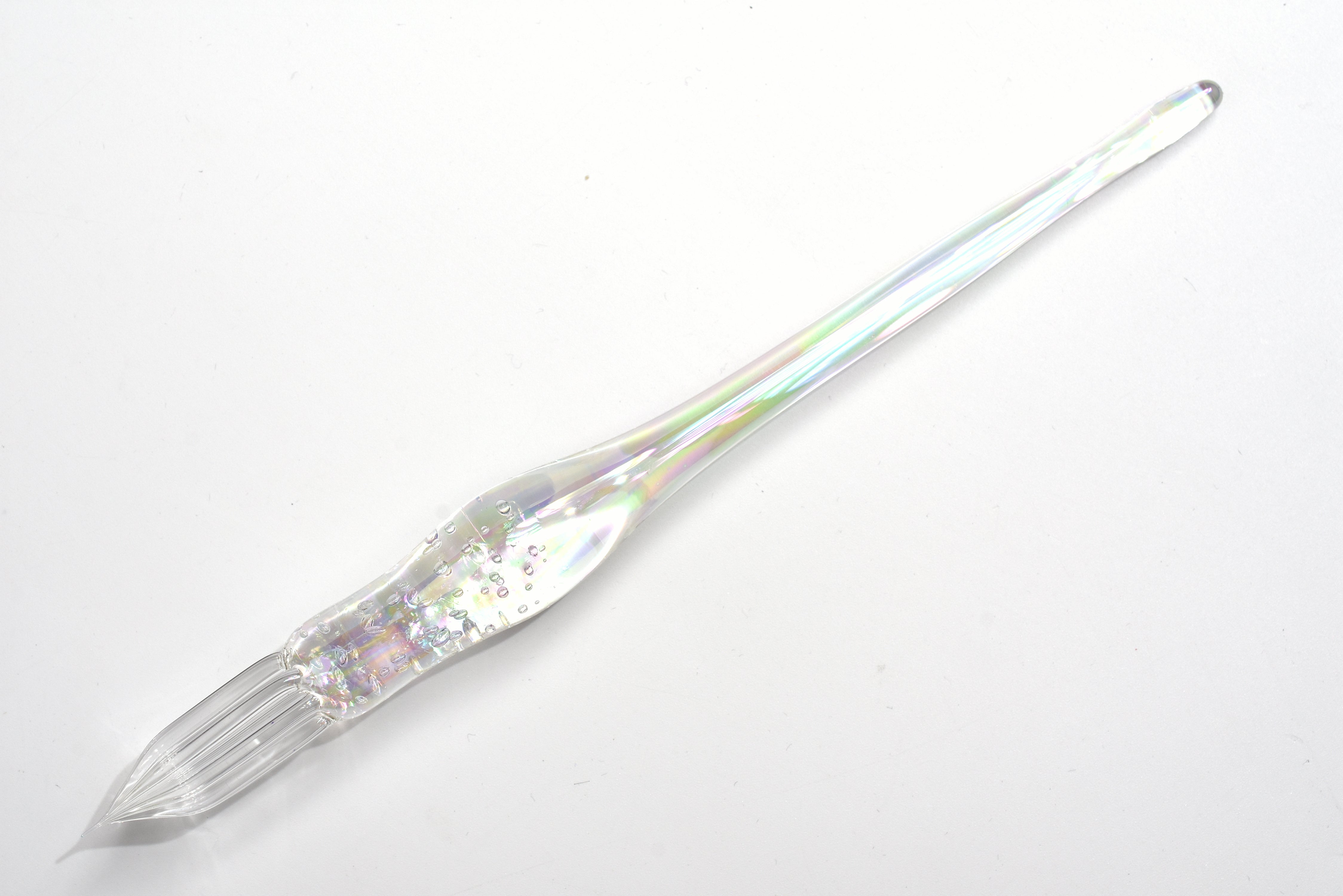 Glass Studio AUN Glass Pen - Soap Bubble (with bubbles inside)