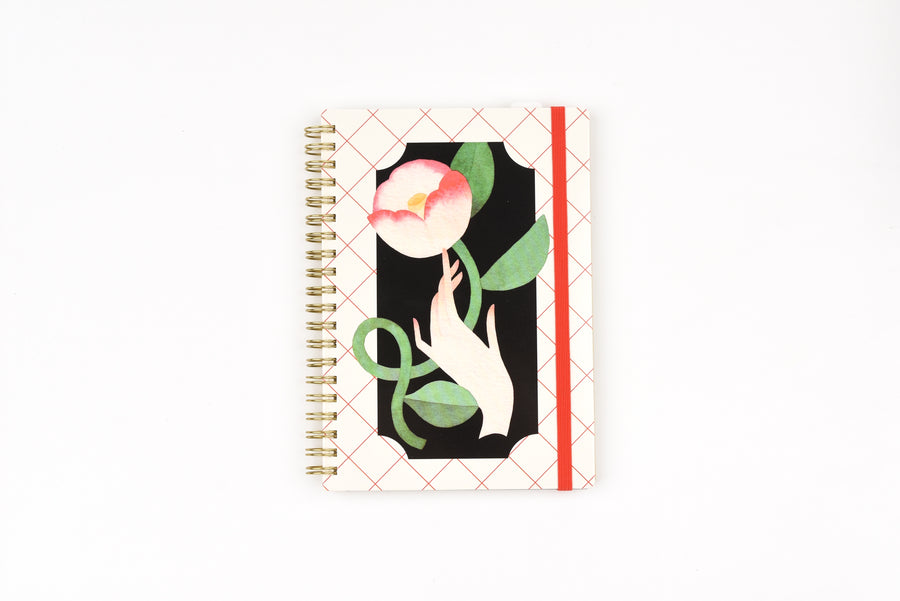 HITOTOKI Ring Notebook - Comic Size - Flower Picking