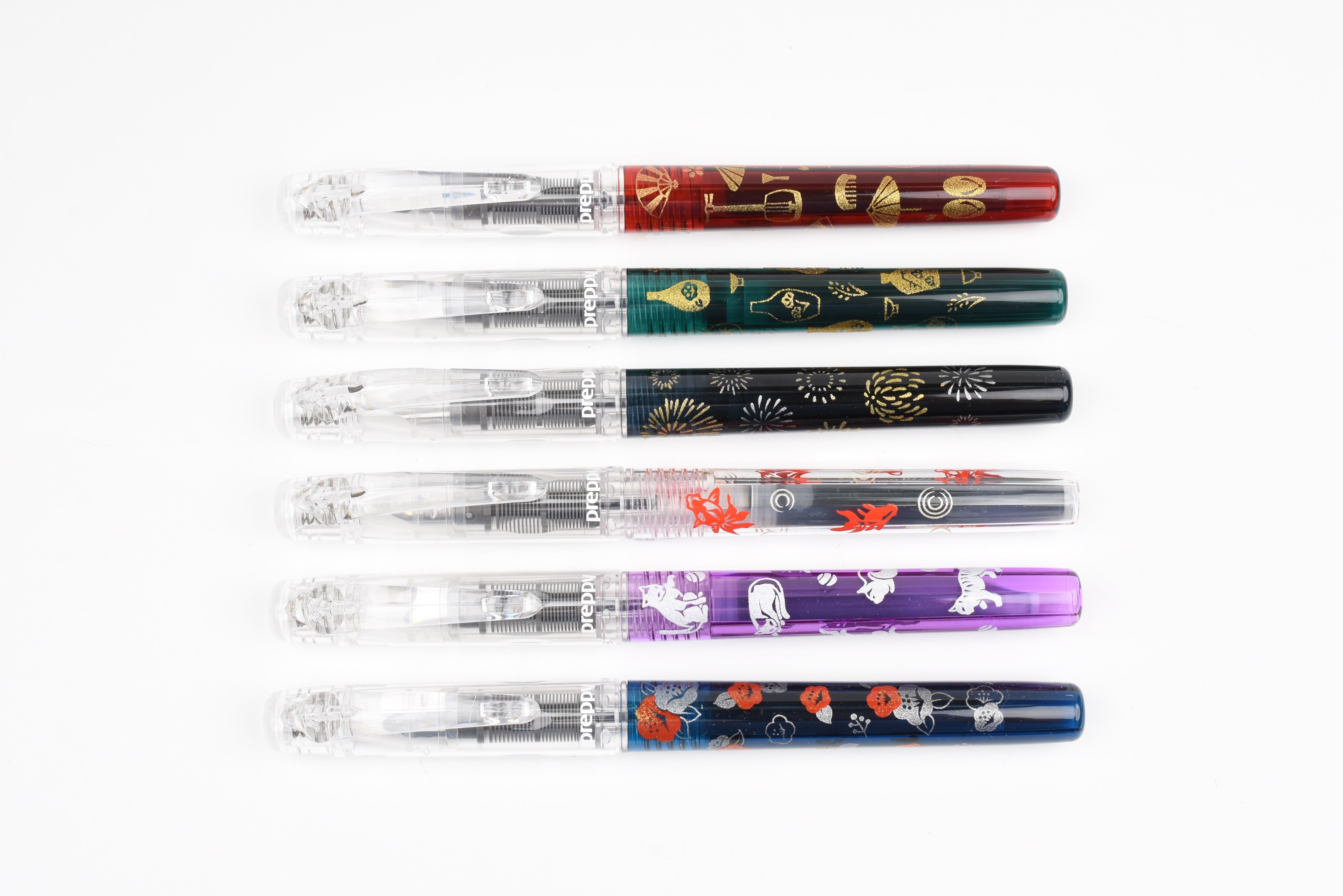 Platinum Preppy Fountain Pen - 和Wa Modern Maki-e - Edo-Monogatari - Third Limited Edition