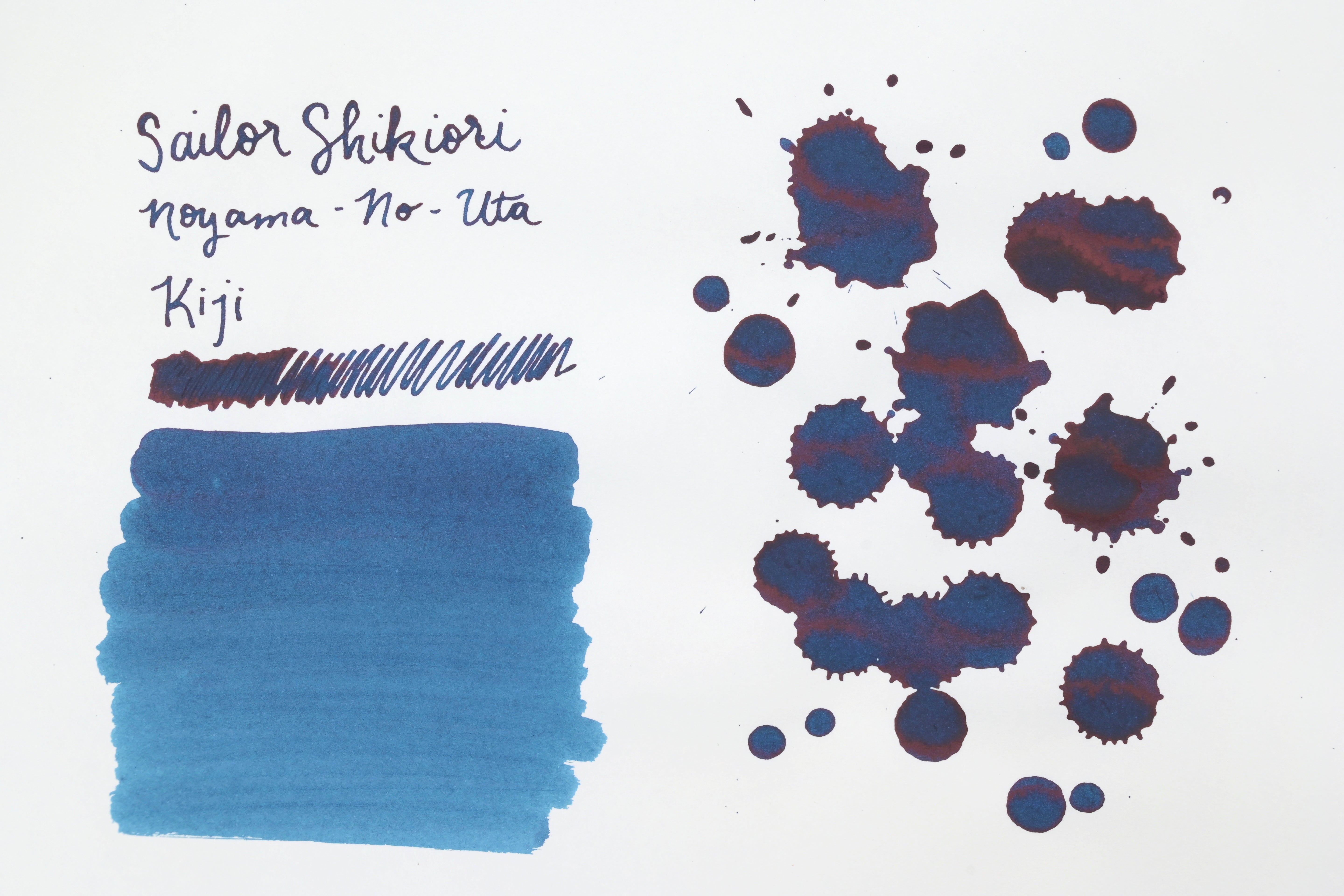 Sailor Shikiori Ink Bottle - Noyama-No-Uta - Kiji - 20ml
