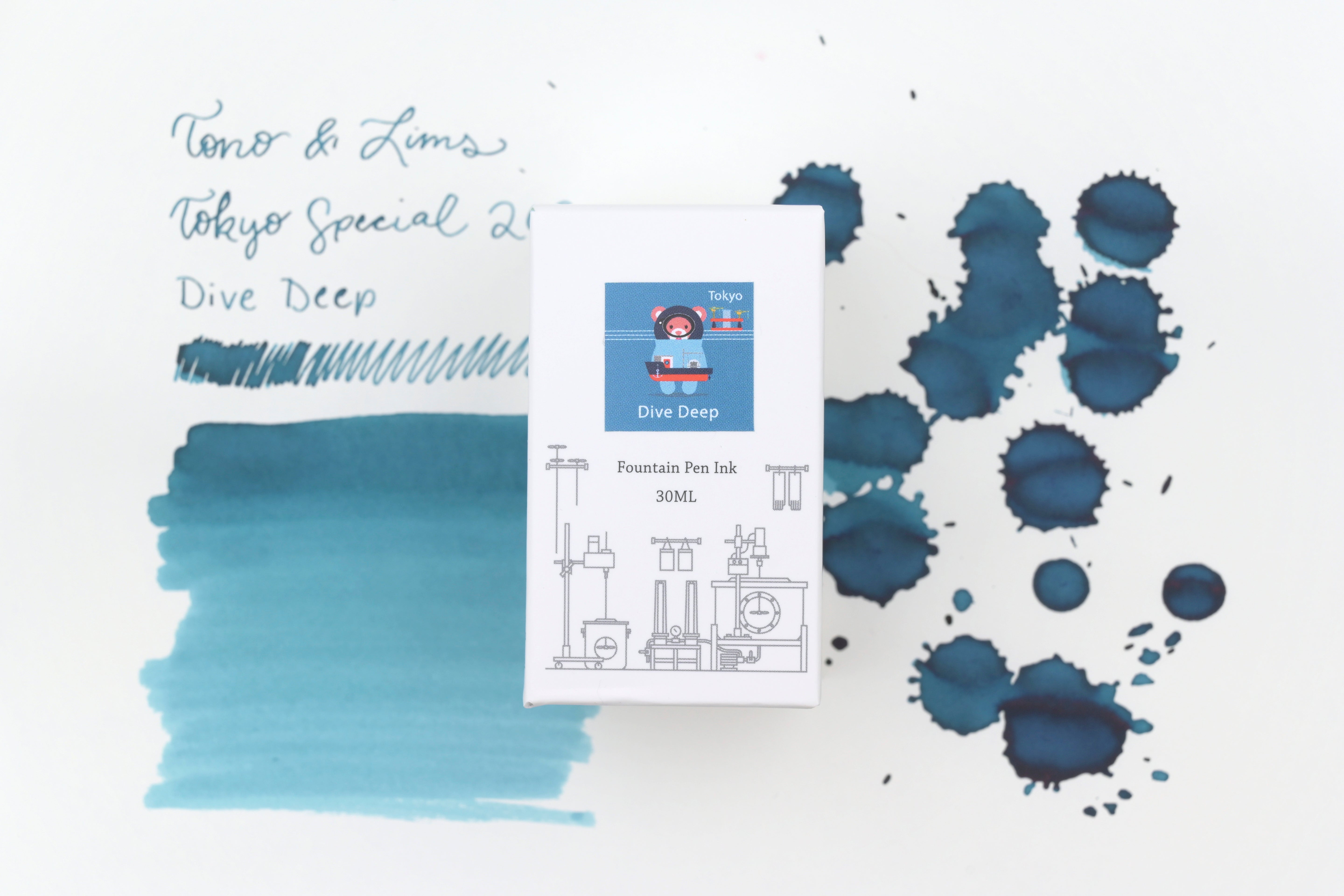Tono & Lims Ink Bottle - Tokyo Special 2026 - Dive Deep - 30ml