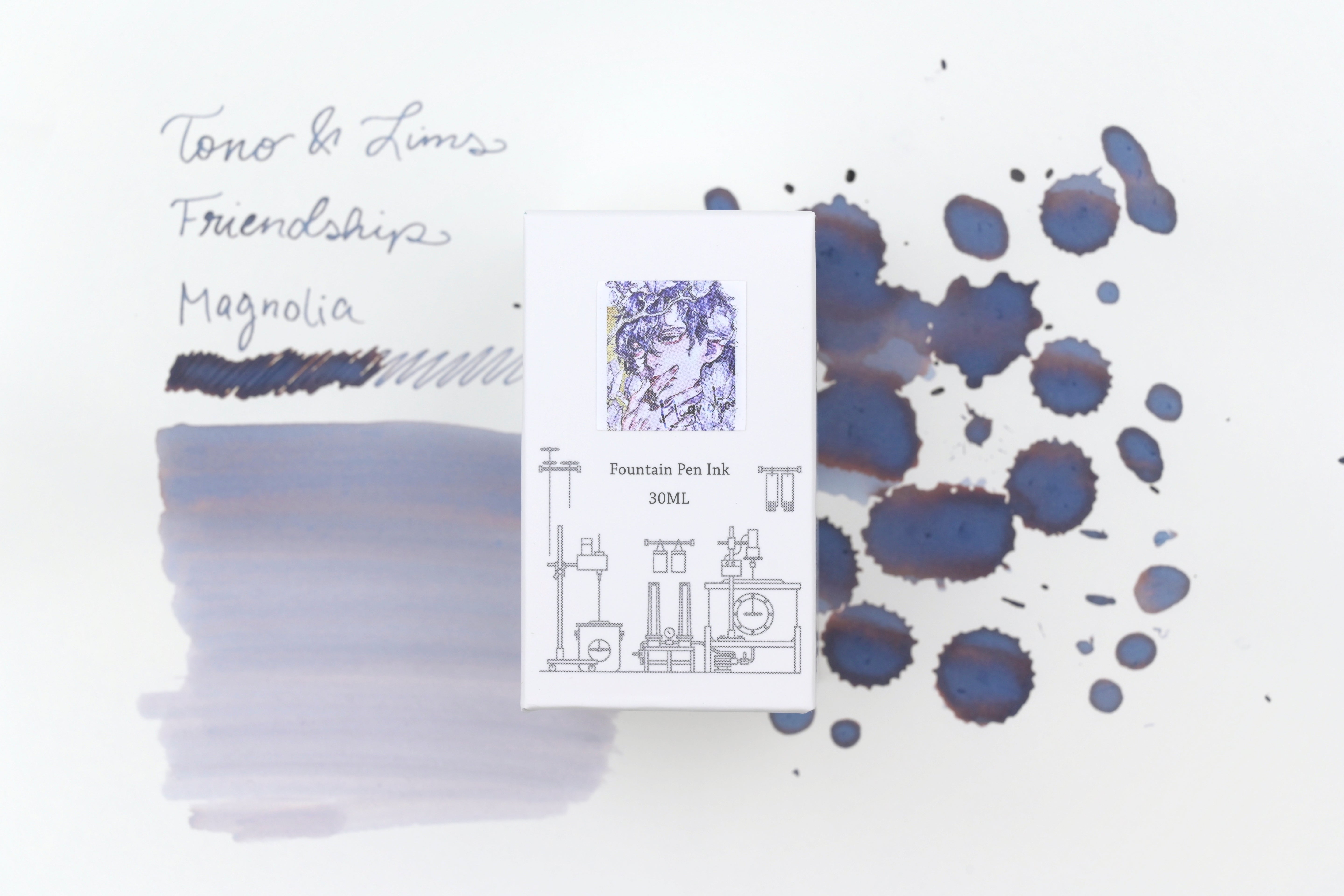 Tono & Lims Ink Bottle - Friendship - Magnolia - 30ml